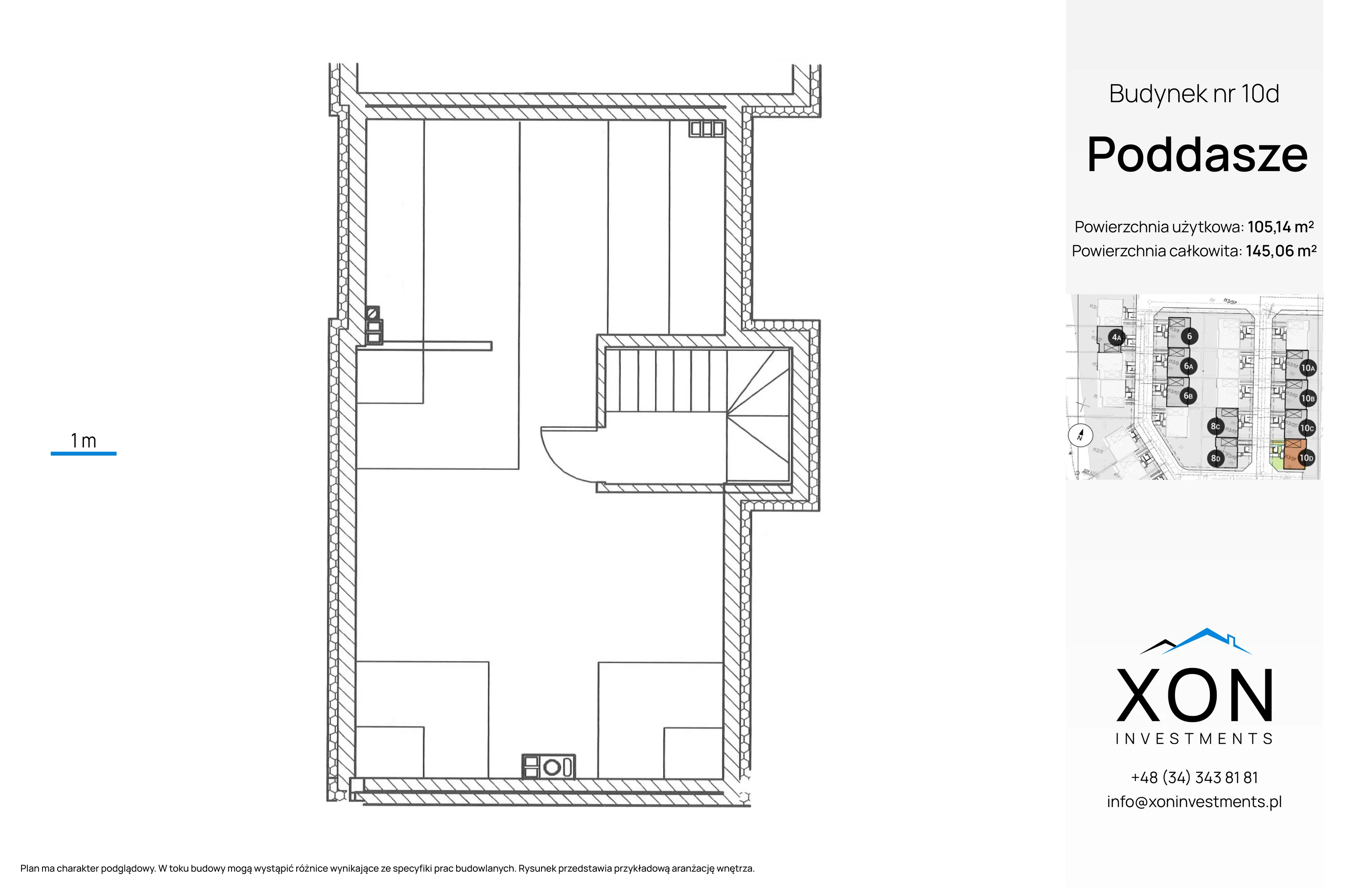 Dom 105,14 m², oferta nr 10D, Szeregówki Międzyosiedlowa, Warszawa, Wawer, Sadul, ul. Międzyosiedlowa