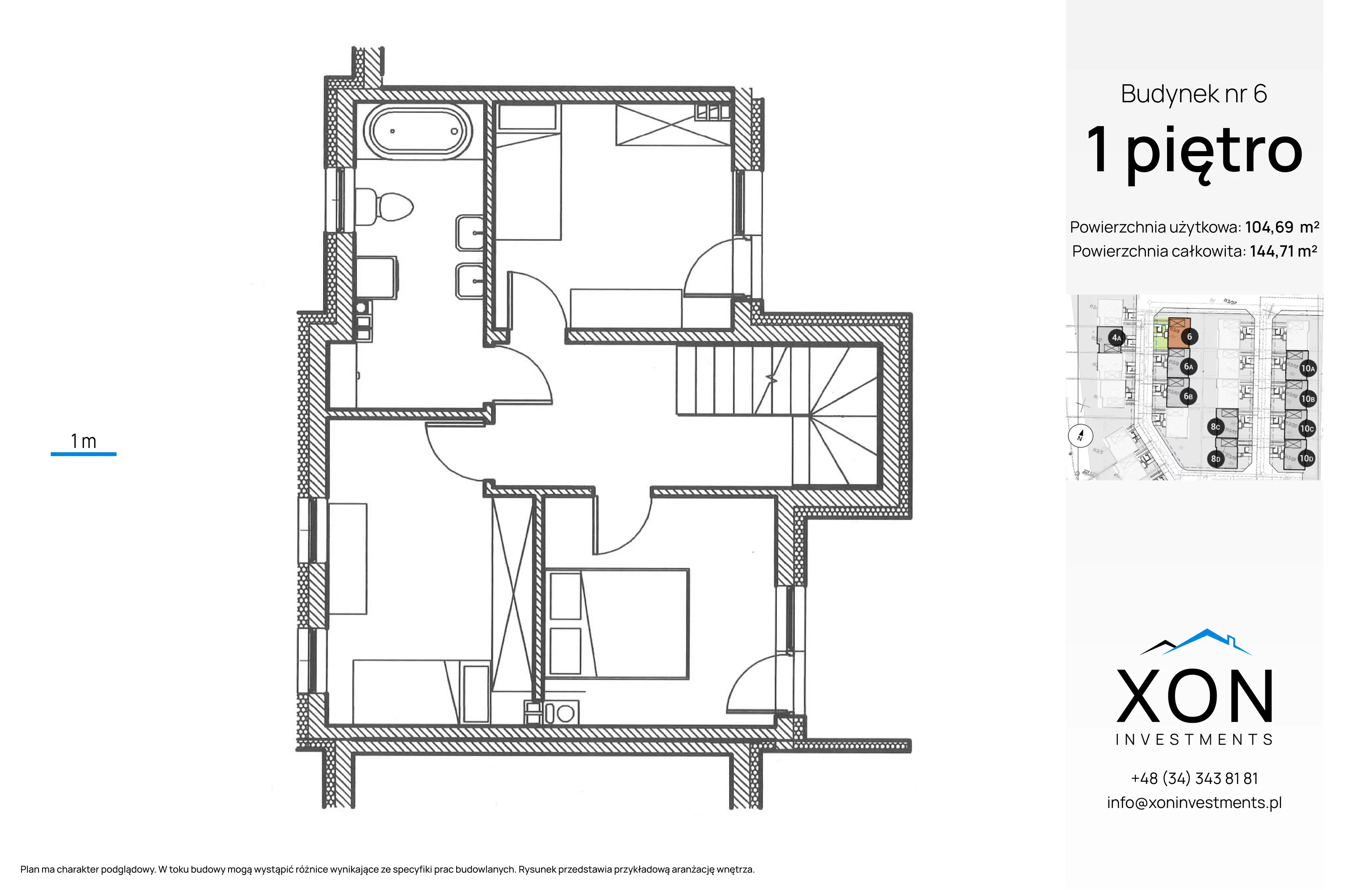 Dom 104,69 m², oferta nr 6, Szeregówki Międzyosiedlowa, Warszawa, Wawer, Sadul, ul. Międzyosiedlowa