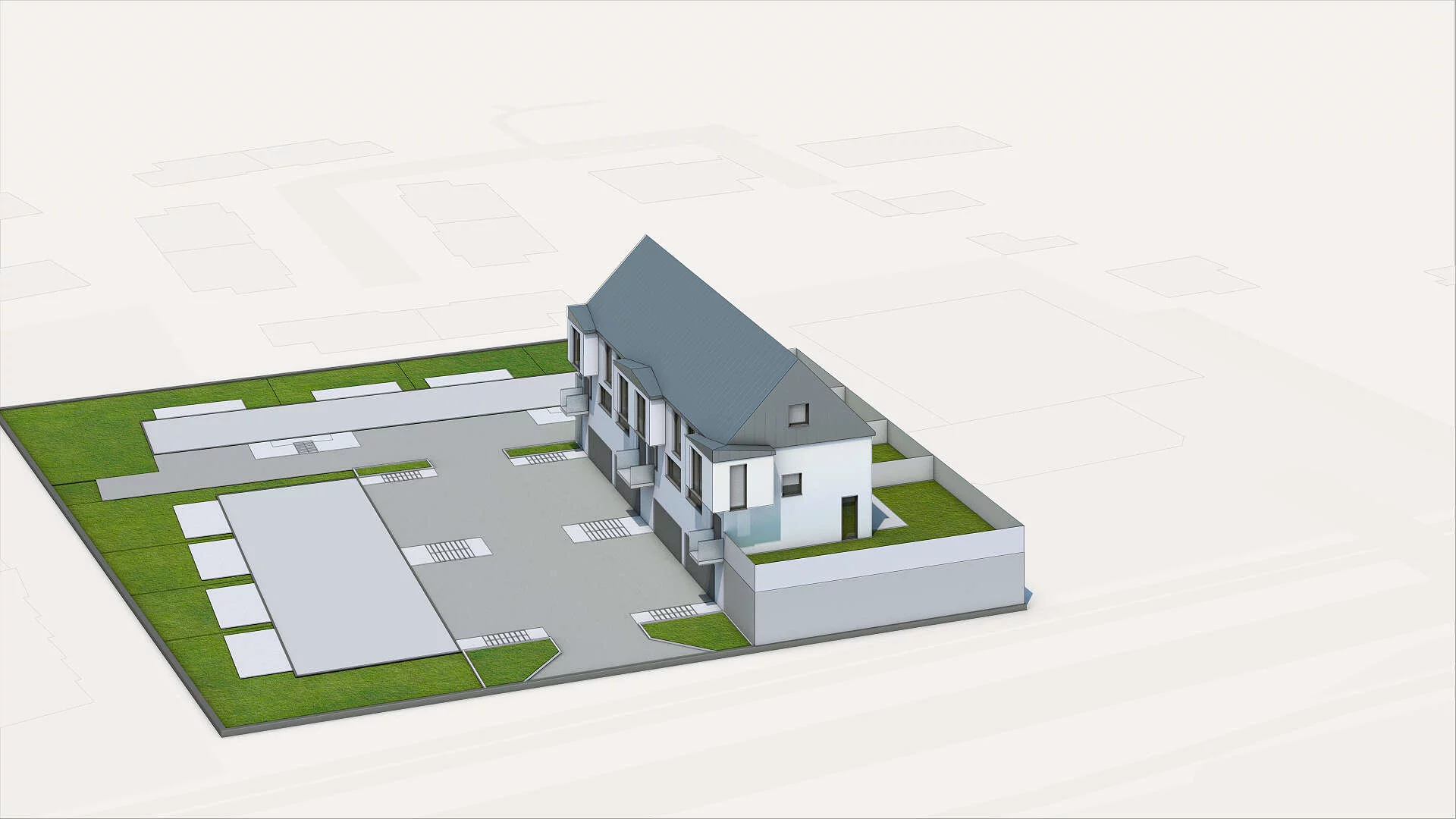 Wirtualna makieta 3D domu 151.33 m², B2