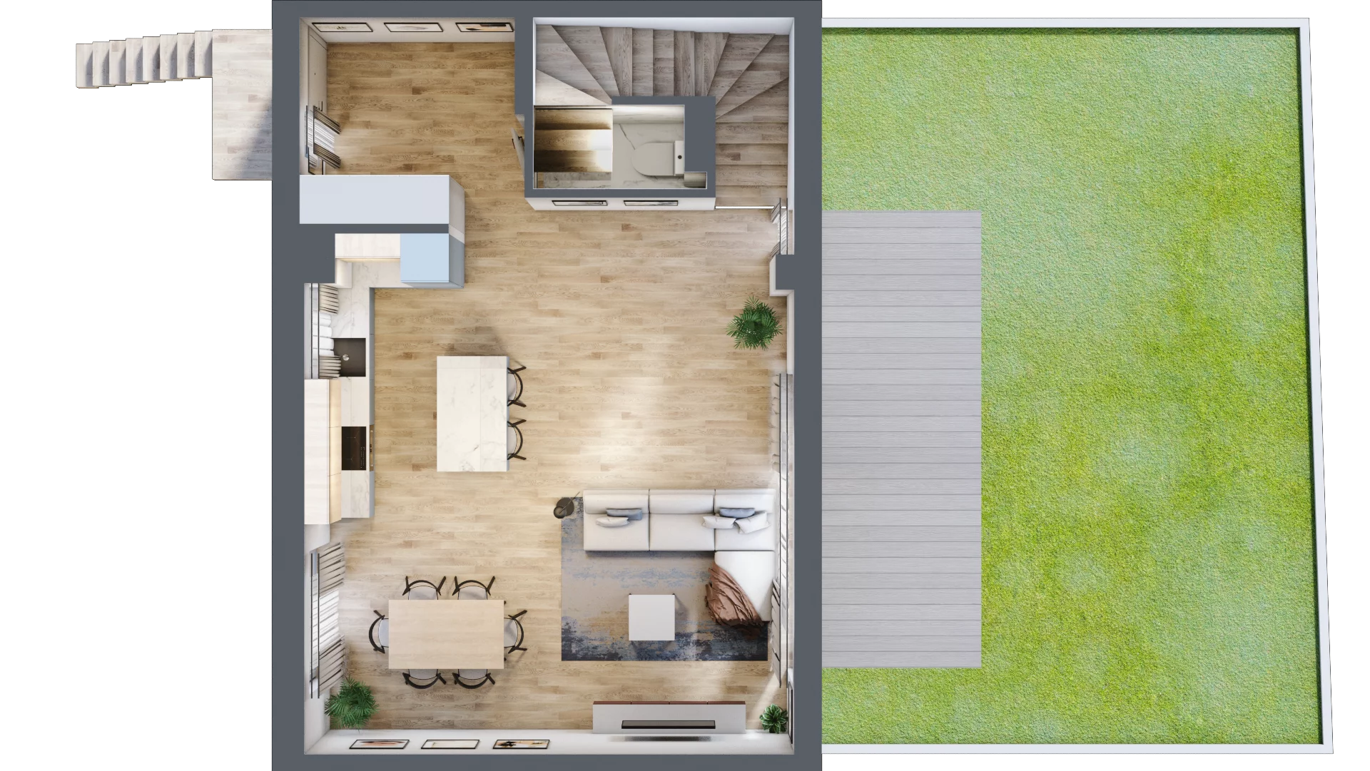 Dom 196,19 m², oferta nr F1, Osiedle Willa Park Cietrzewia, Warszawa, Włochy, Stare Włochy, ul. Kleszczowa 25