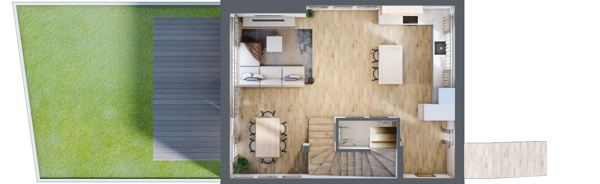 Dom 151,41 m², oferta nr E1, Osiedle Willa Park Cietrzewia, Warszawa, Włochy, Stare Włochy, ul. Kleszczowa 25