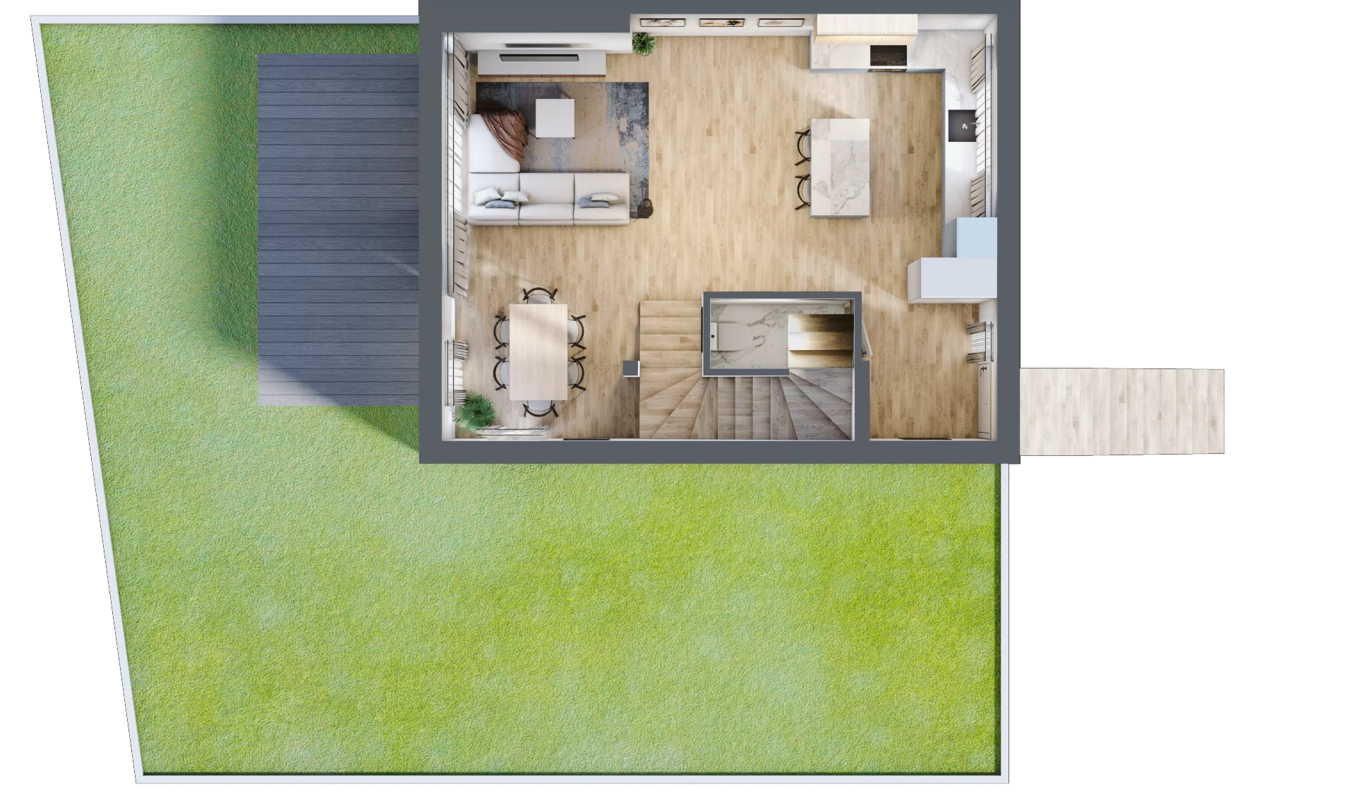 Dom 154,33 m², oferta nr D1, Osiedle Willa Park Cietrzewia, Warszawa, Włochy, Stare Włochy, ul. Kleszczowa 25
