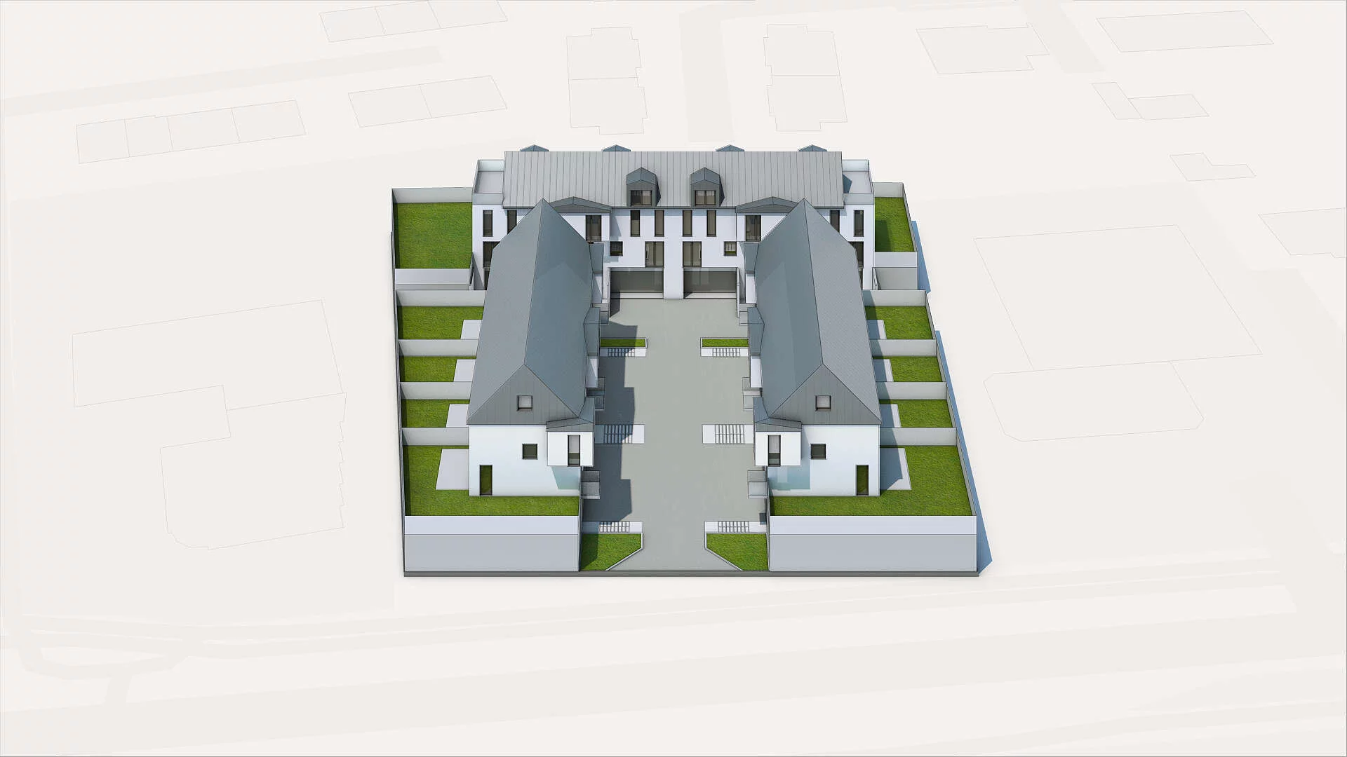 Wirtualna makieta 3D inwestycji Osiedle Willa Park Cietrzewia