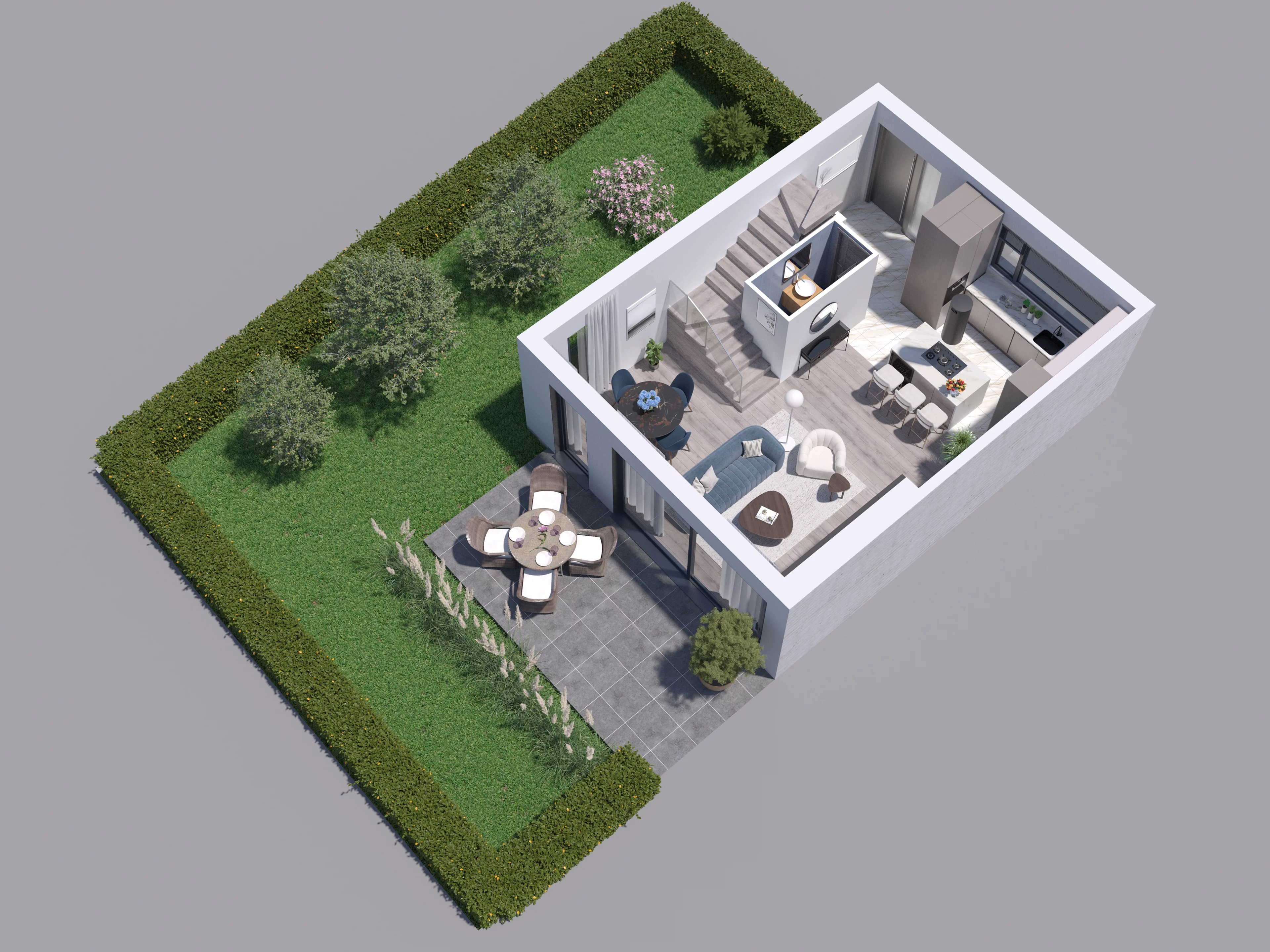 Dom 154,24 m², oferta nr A1, Osiedle Willa Park Cietrzewia, Warszawa, Włochy, Stare Włochy, ul. Kleszczowa 25