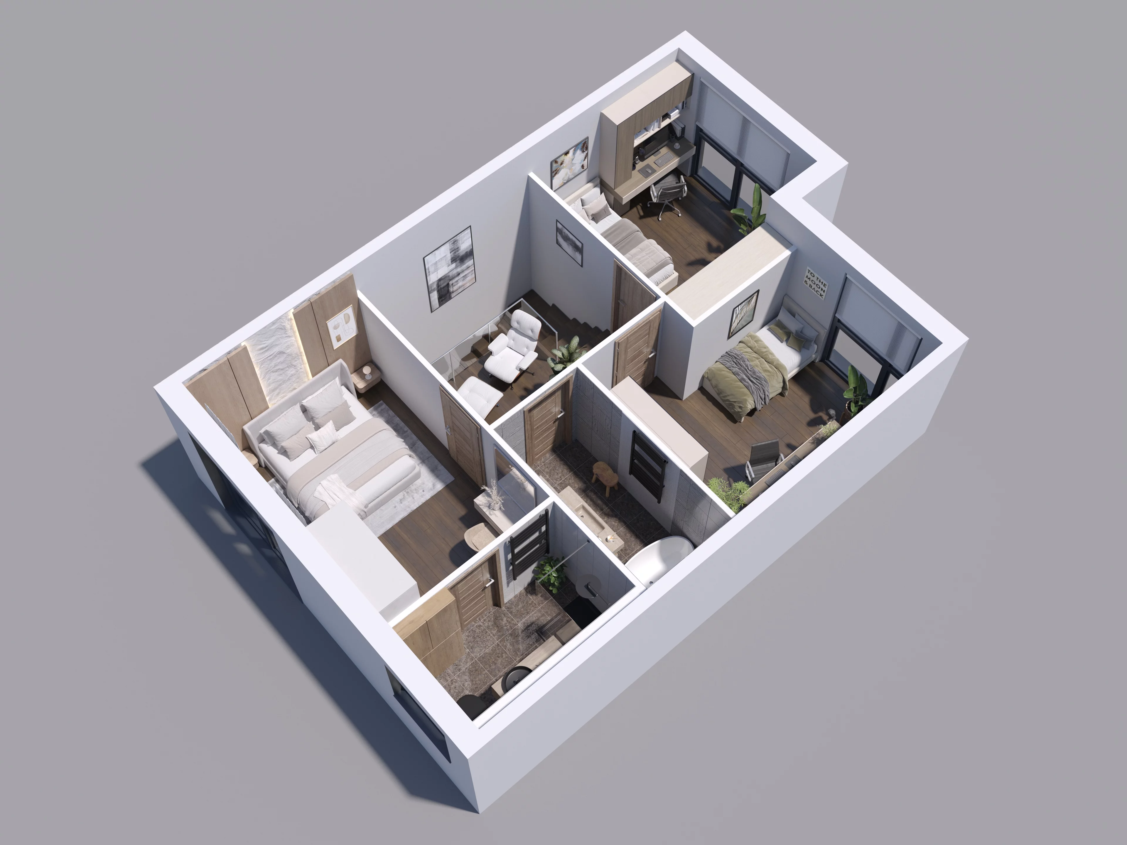 Dom 151,33 m², oferta nr B1, Osiedle Willa Park Cietrzewia, Warszawa, Włochy, Stare Włochy, ul. Kleszczowa 25