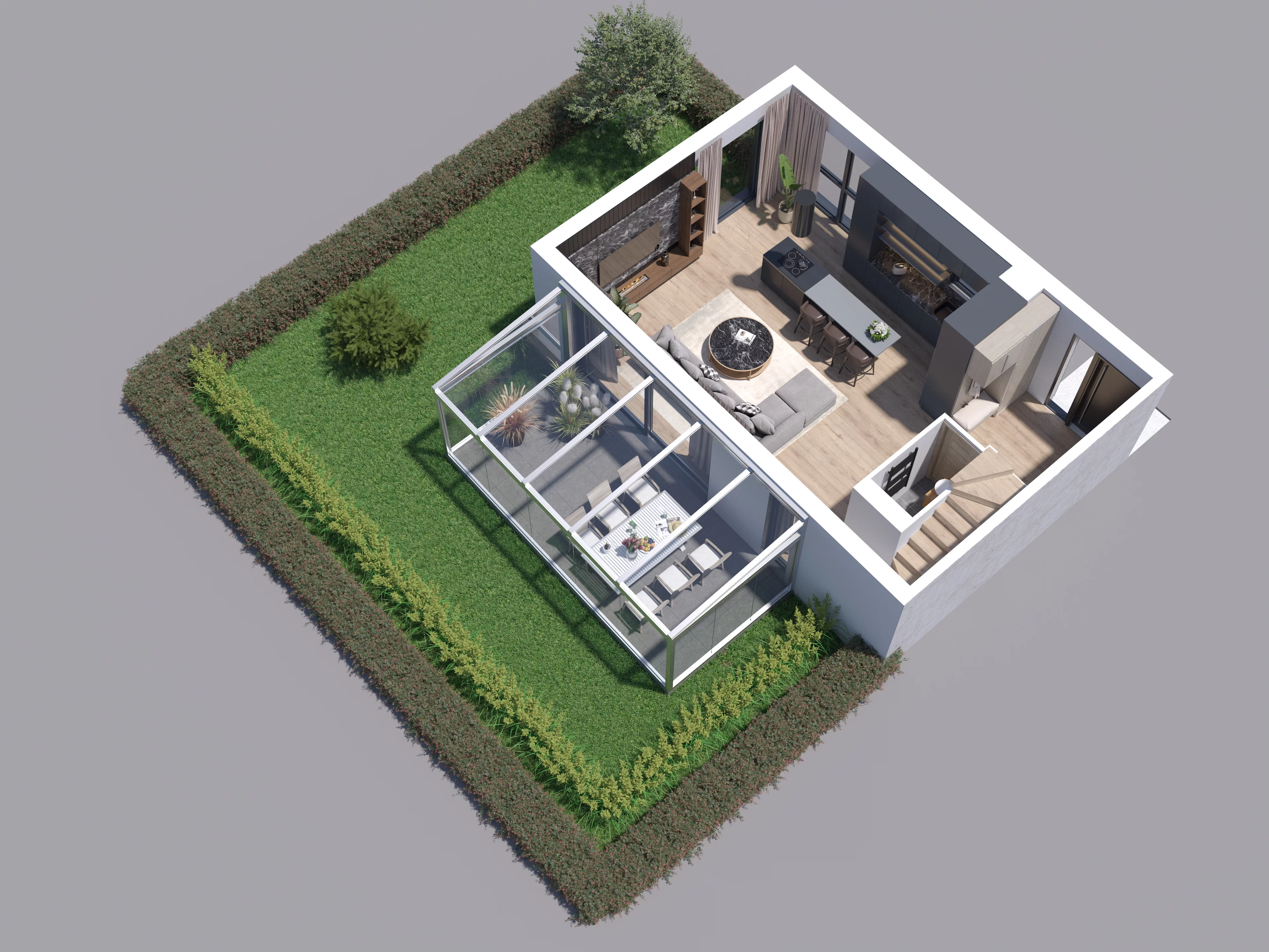 Dom 182,53 m², oferta nr C1, Osiedle Willa Park Cietrzewia, Warszawa, Włochy, Stare Włochy, ul. Kleszczowa 25