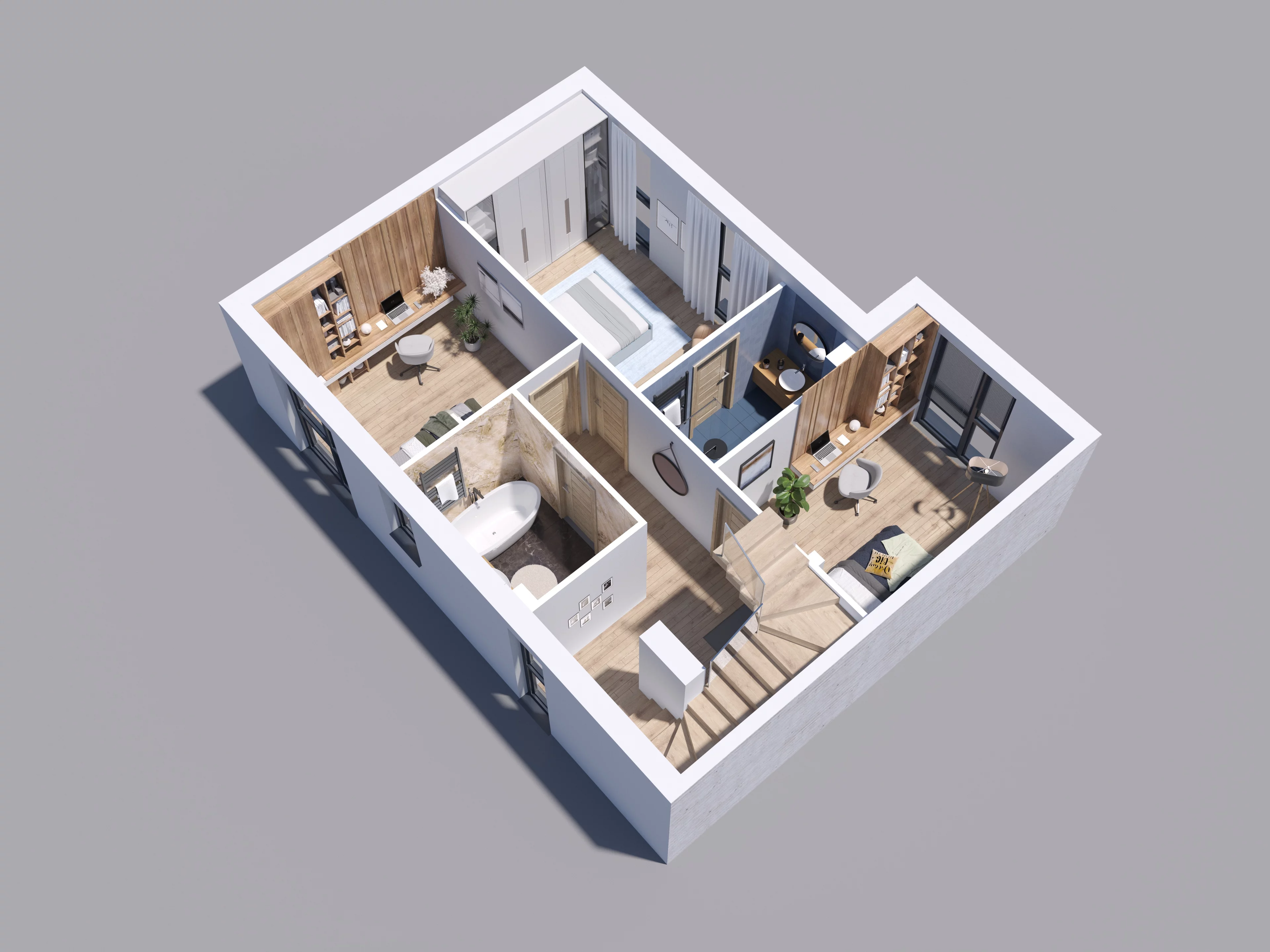 Dom 182,53 m², oferta nr C1, Osiedle Willa Park Cietrzewia, Warszawa, Włochy, Stare Włochy, ul. Kleszczowa 25