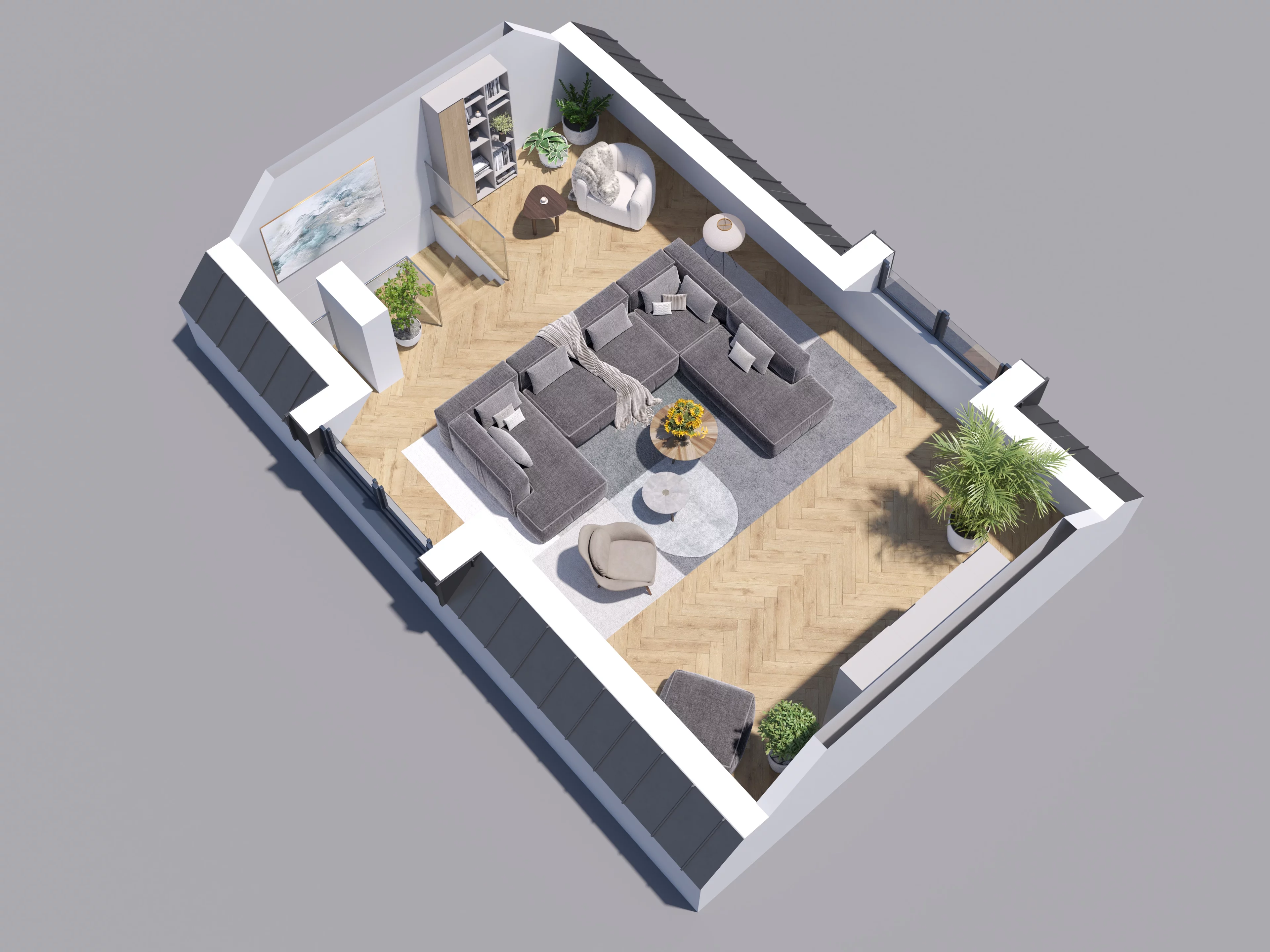 Dom 196,19 m², oferta nr C2, Osiedle Willa Park Cietrzewia, Warszawa, Włochy, Stare Włochy, ul. Kleszczowa 25