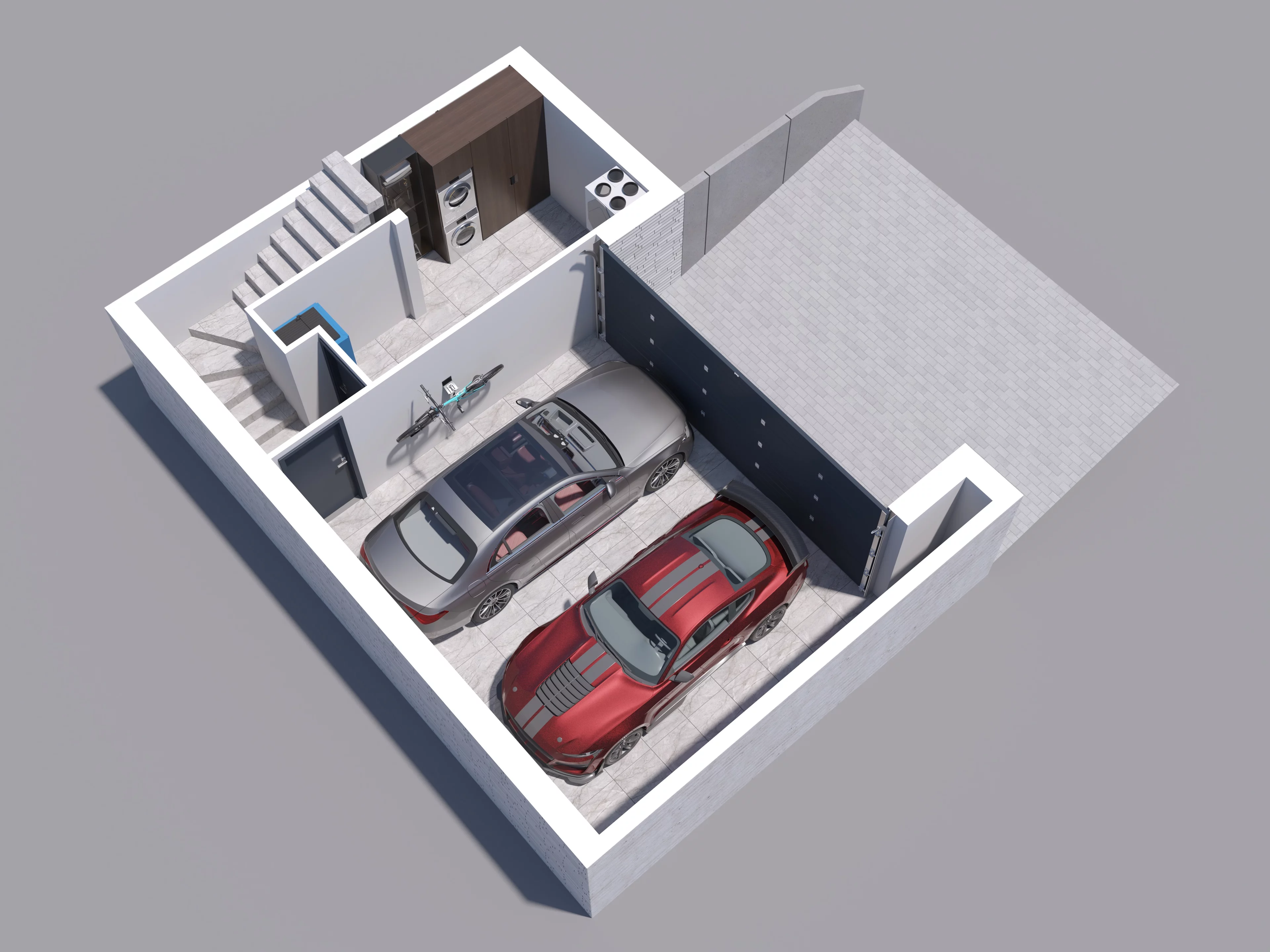 Dom 196,19 m², oferta nr C2, Osiedle Willa Park Cietrzewia, Warszawa, Włochy, Stare Włochy, ul. Kleszczowa 25