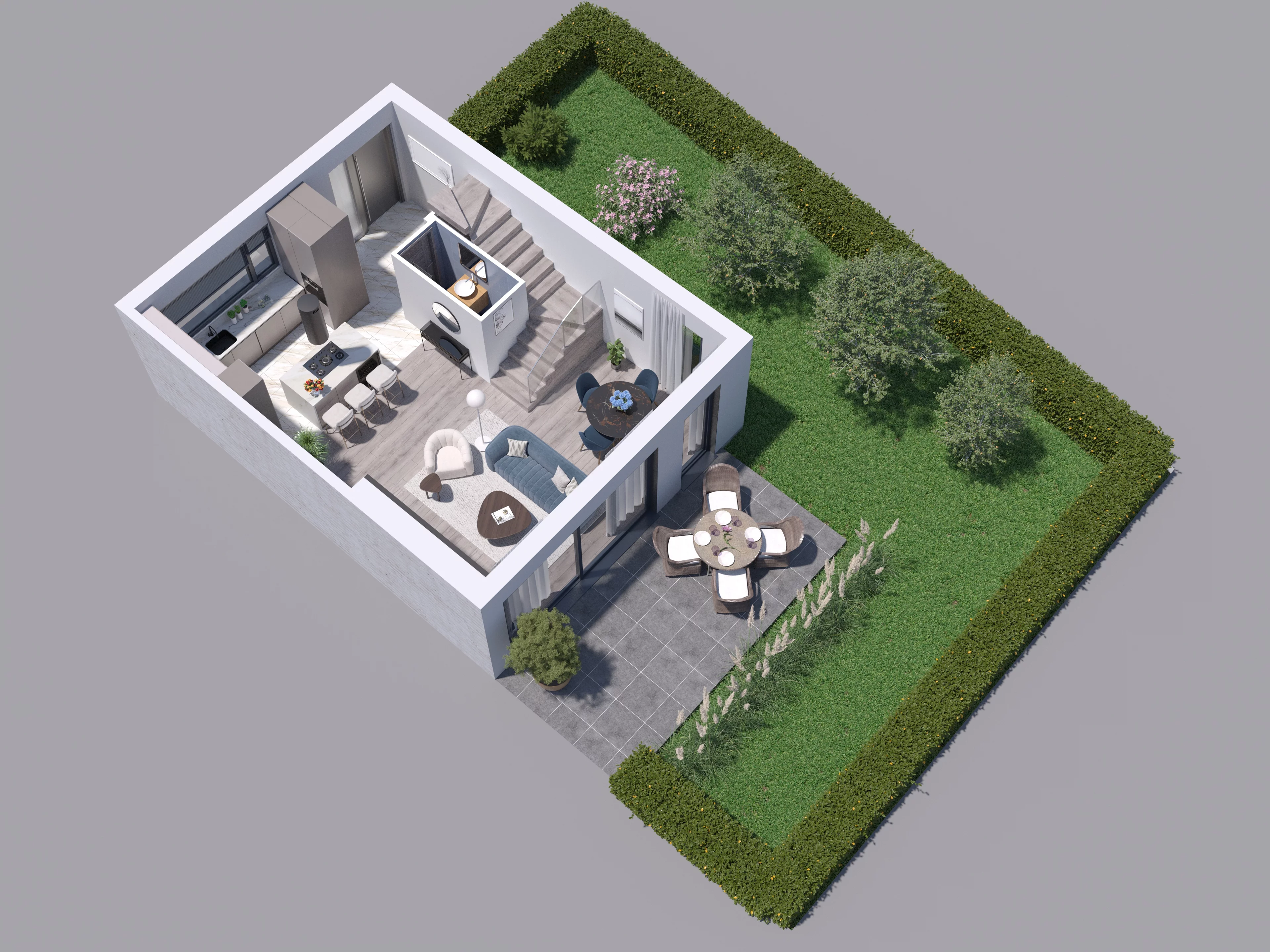 Dom 154,33 m², oferta nr D1, Osiedle Willa Park Cietrzewia, Warszawa, Włochy, Stare Włochy, ul. Kleszczowa 25