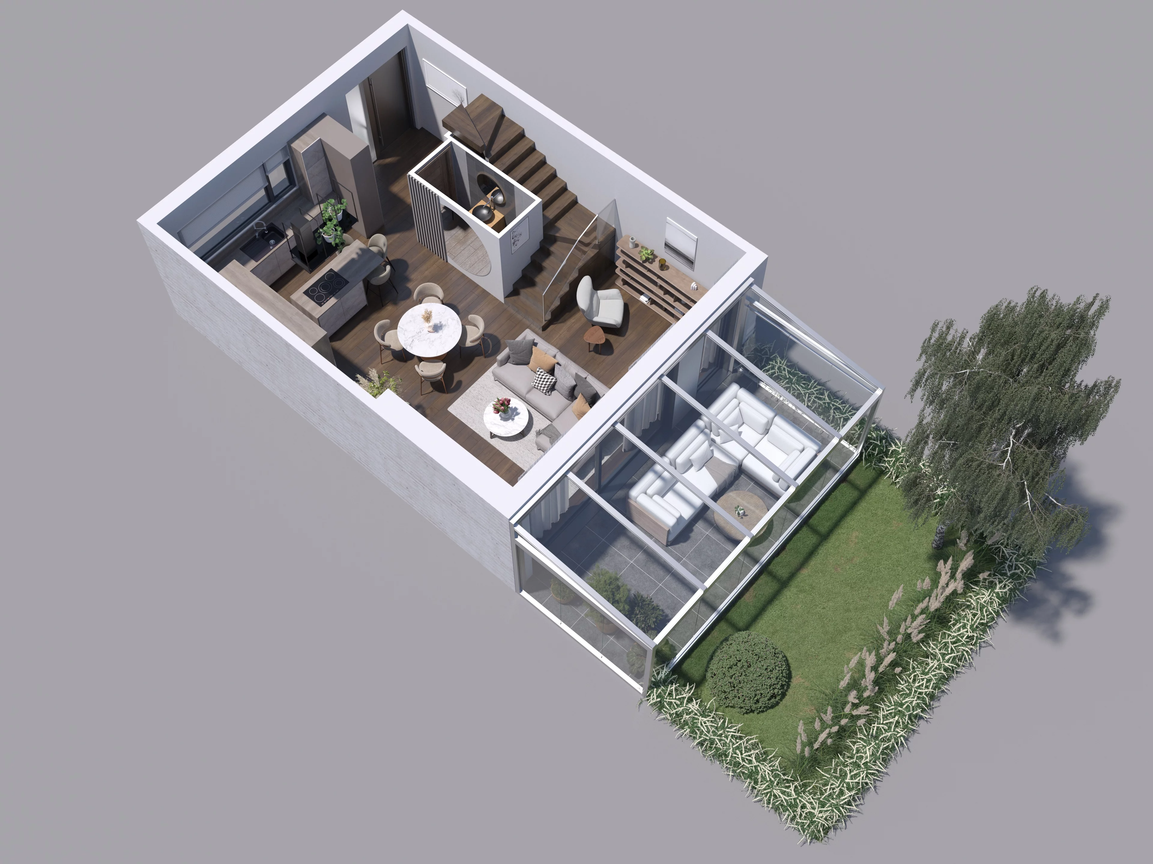 Dom 151,41 m², oferta nr E1, Osiedle Willa Park Cietrzewia, Warszawa, Włochy, Stare Włochy, ul. Kleszczowa 25