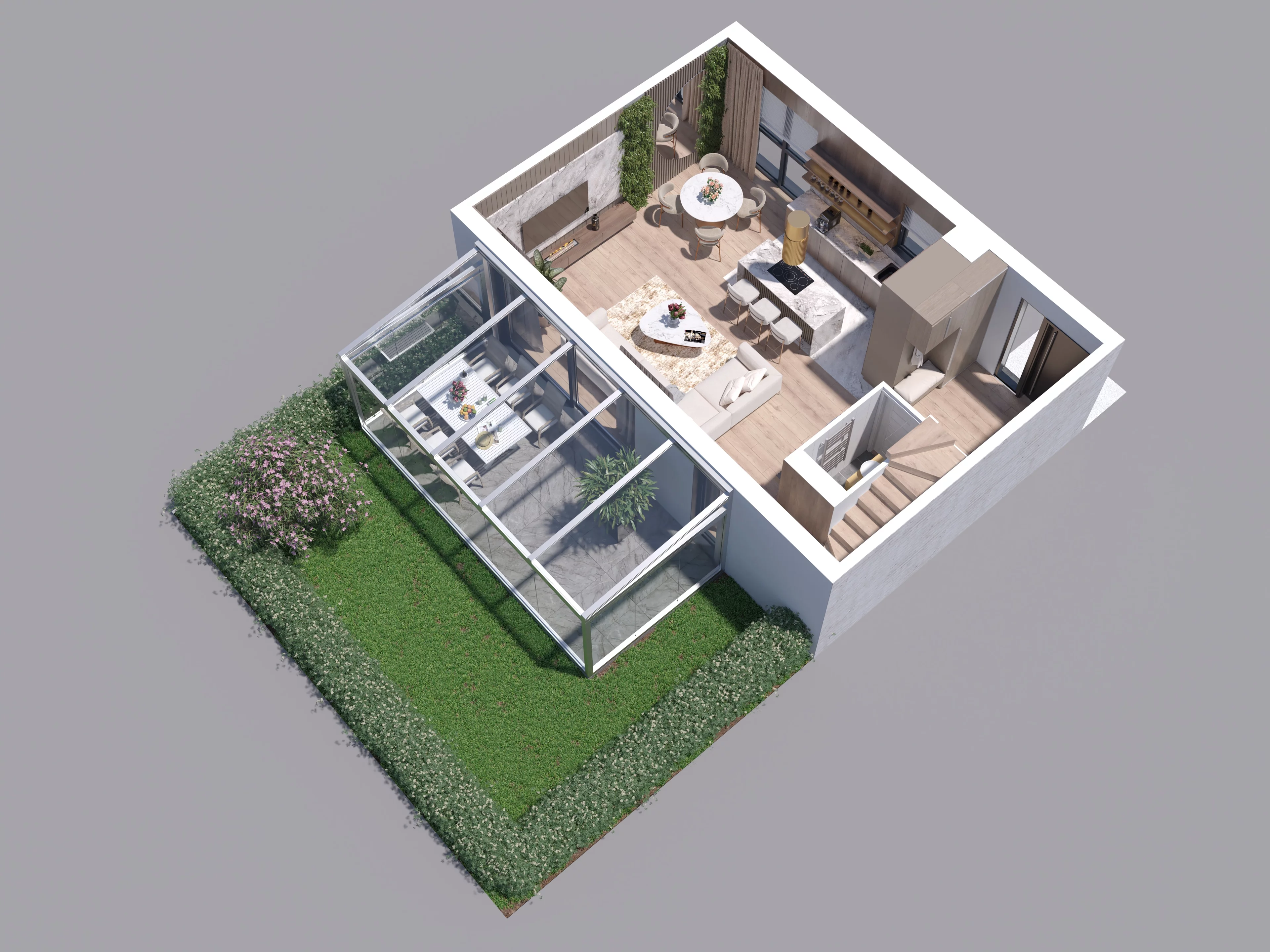 Dom 196,19 m², oferta nr F1, Osiedle Willa Park Cietrzewia, Warszawa, Włochy, Stare Włochy, ul. Kleszczowa 25