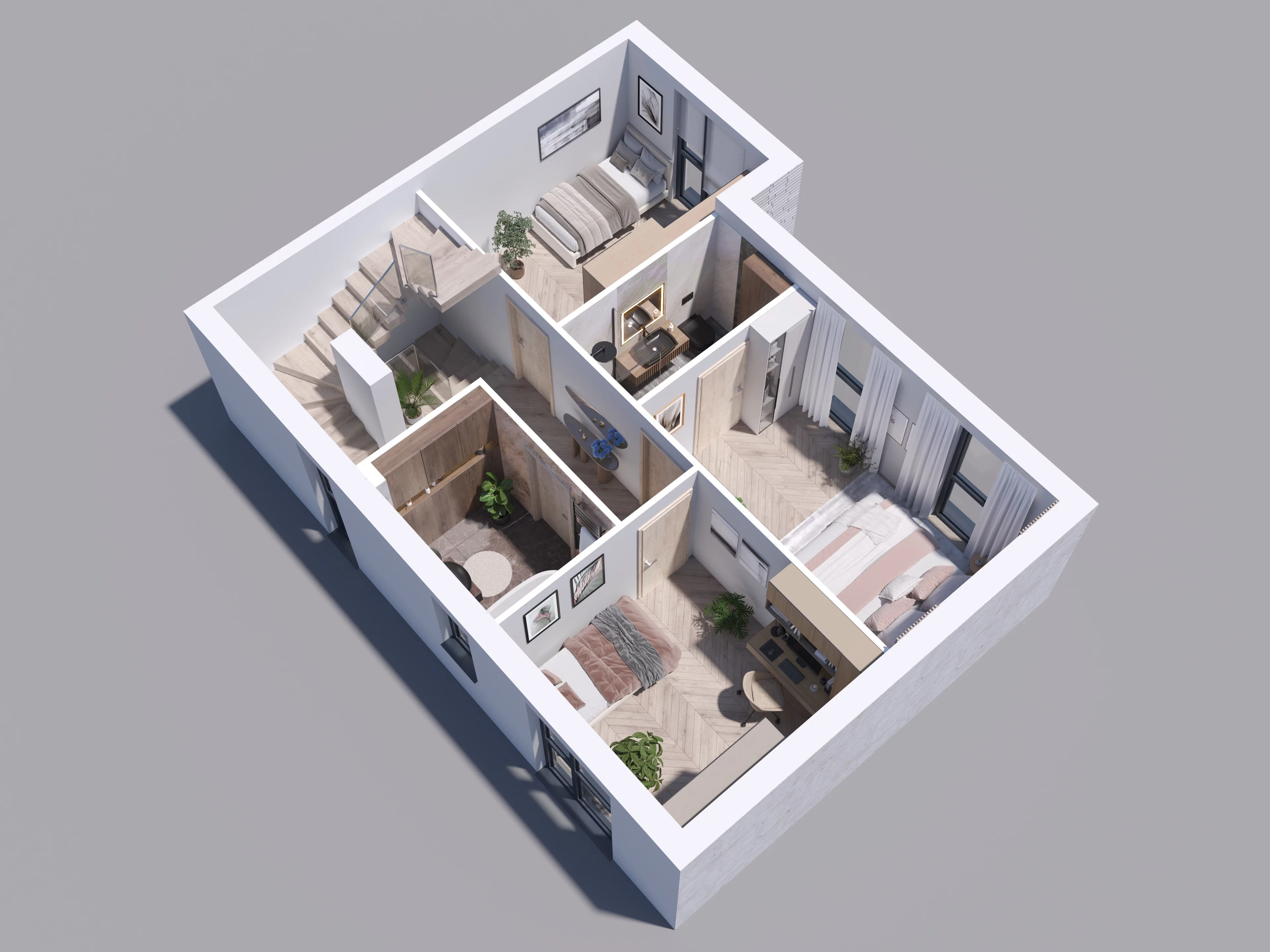 Dom 182,53 m², oferta nr F2, Osiedle Willa Park Cietrzewia, Warszawa, Włochy, Stare Włochy, ul. Kleszczowa 25