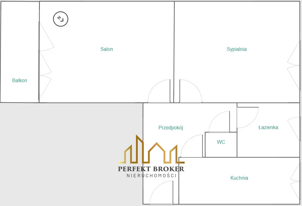 2 pokoje, mieszkanie 53,85 m², parter, oferta nr , PB140968, Lublin, Wrotkowska