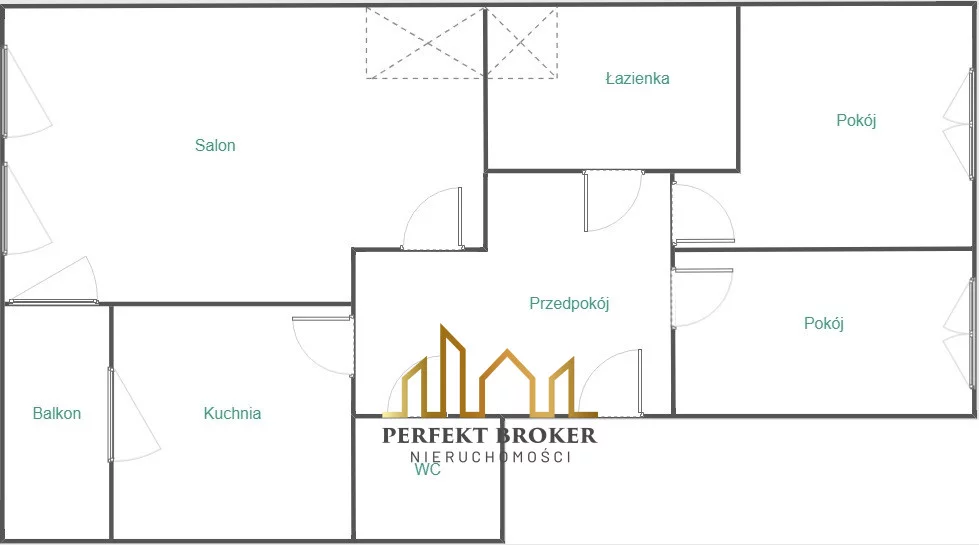 3 pokoje, mieszkanie 63,00 m², piętro 2, oferta nr , PB265977, Lublin, Śródmieście, Śródmieście, Probostwo