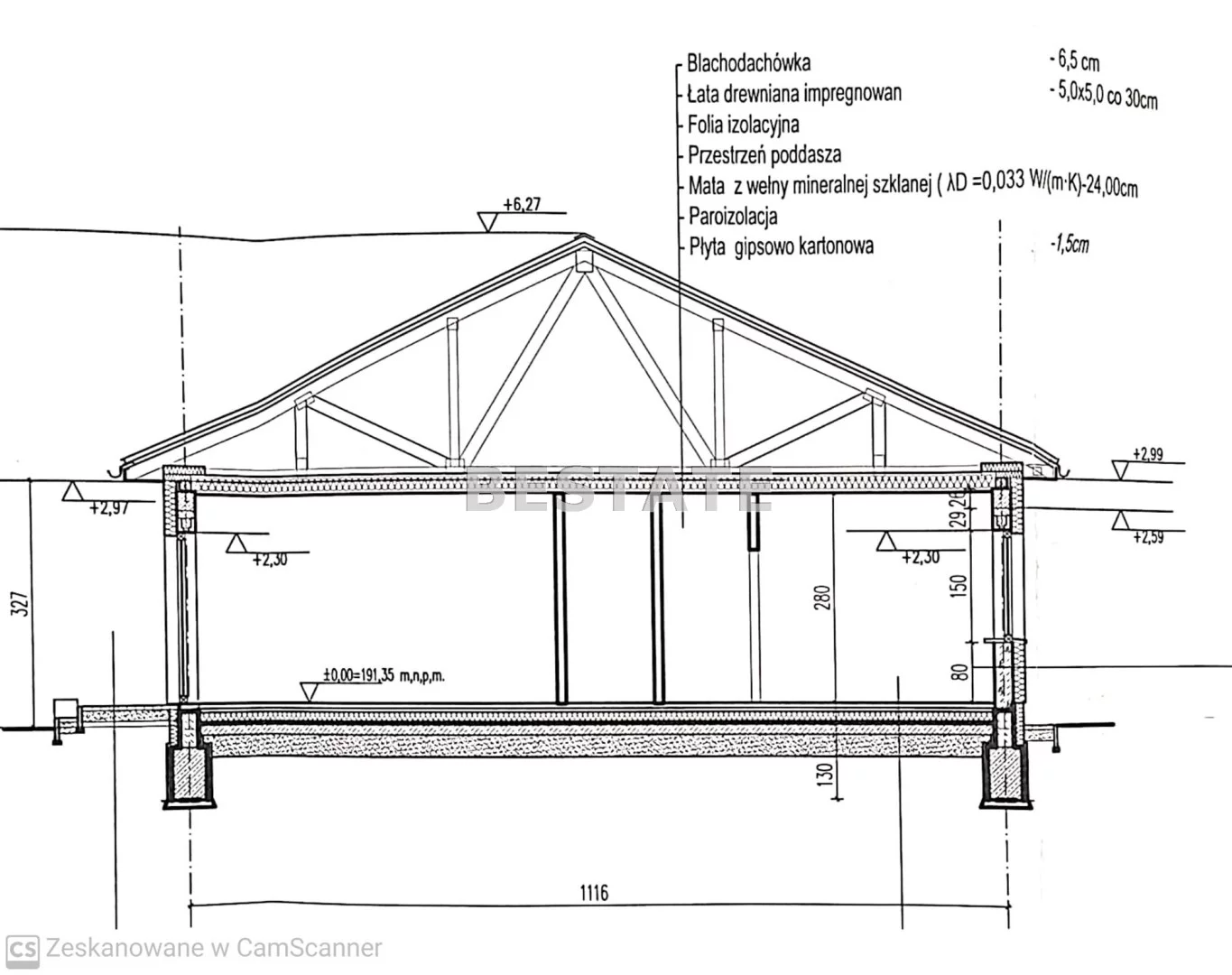 Dom i rezydencja 131,40 m², oferta nr , BESP-DS-13457-78, Ksawerów