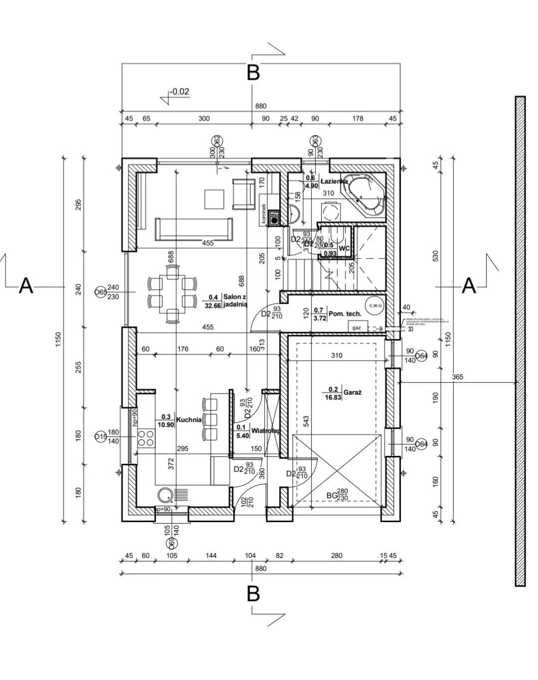 Dom 134,50 m², oferta nr , BESK-DS-15007, Myślenice