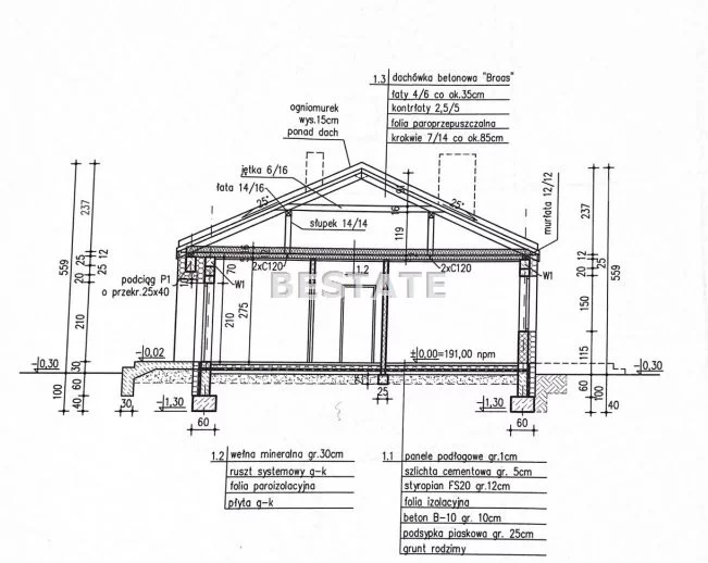 Dom 97,90 m², oferta nr , BESP-DS-12886-92, Pabianice