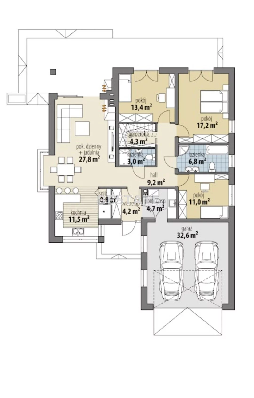 Dom 146,50 m², oferta nr , BEST-DS-14881, Przecław
