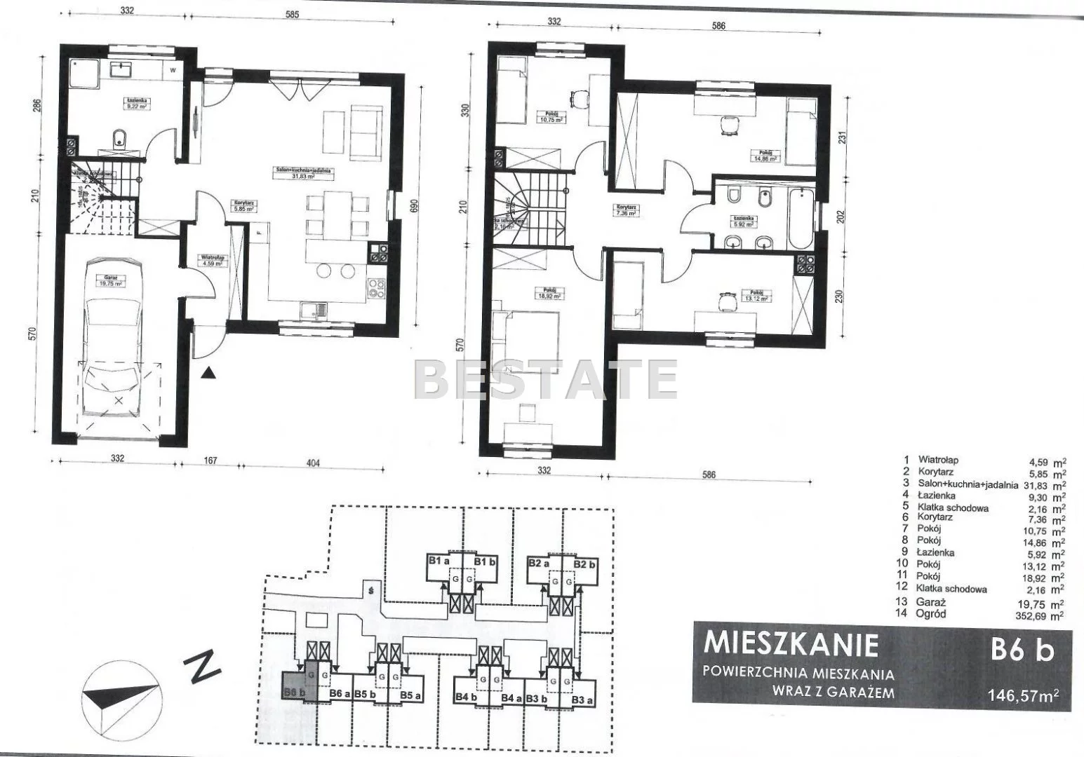 Dom i rezydencja 146,57 m², oferta nr , BESW-DS-11, Wisznia Mała