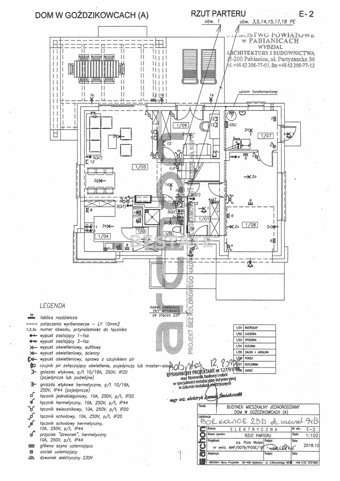 Dom i rezydencja 184,18 m², oferta nr , BESP-DS-14956-3, Dłutów