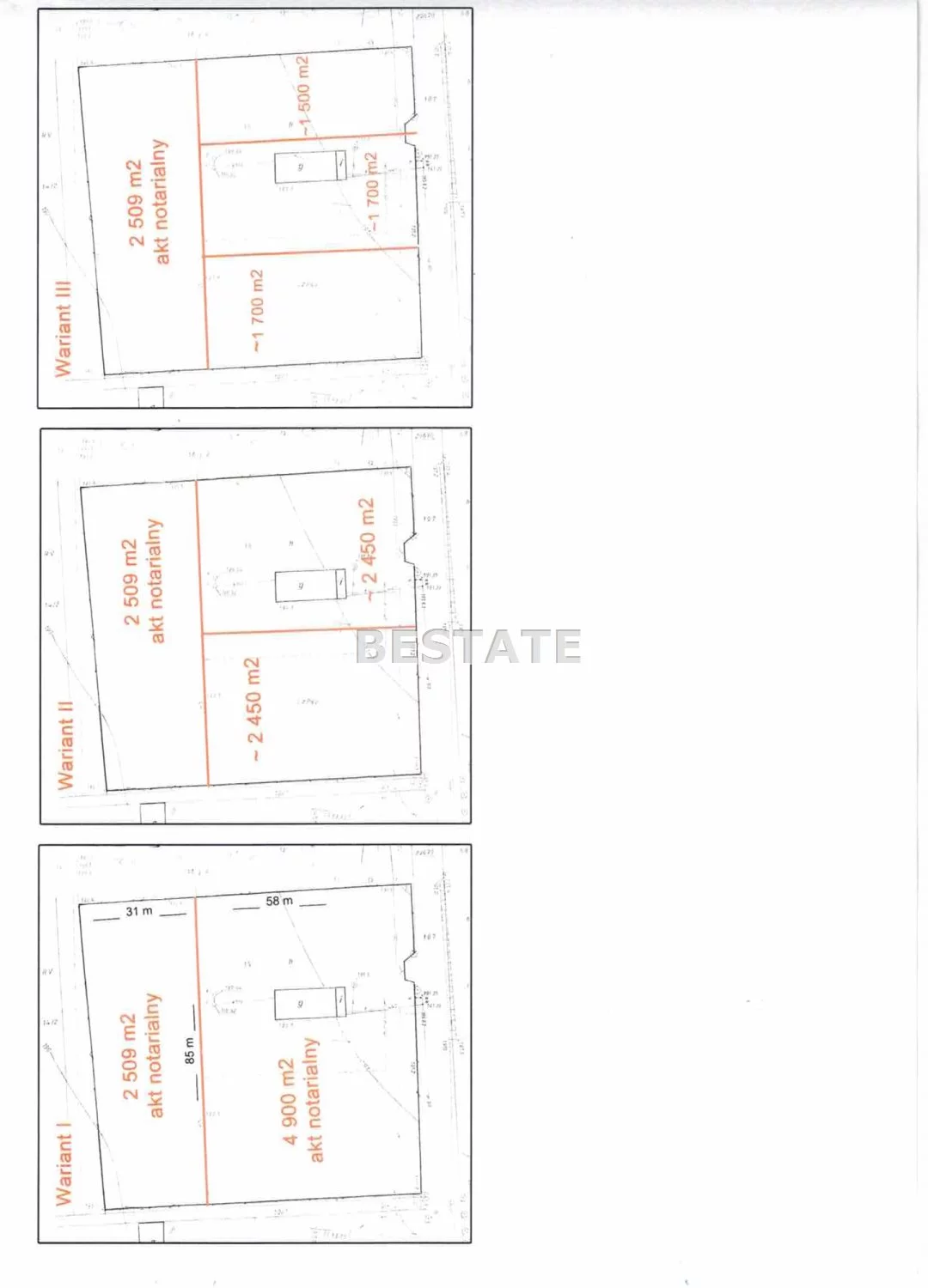 Działka 7 409,00 m², oferta nr , BESP-GS-15123, Dobroń
