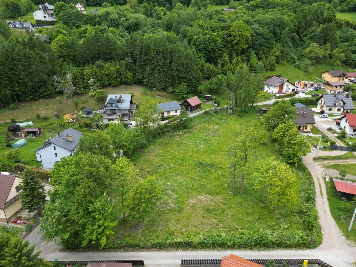 Działka 4 215,00 m², oferta nr , BESK-GS-14722, Pcim