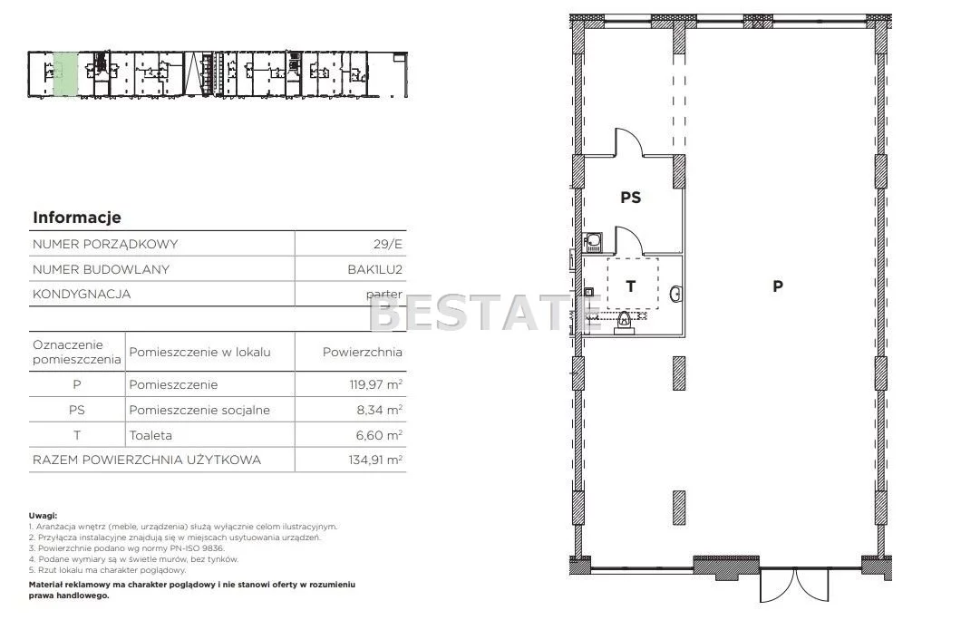 Lokal użytkowy 134,91 m², oferta nr , BESW-LS-15079, Wrocław, Stare Miasto