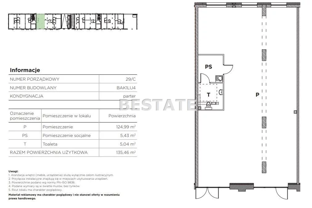 Lokal użytkowy 134,91 m², oferta nr , BESW-LS-15079, Wrocław, Stare Miasto