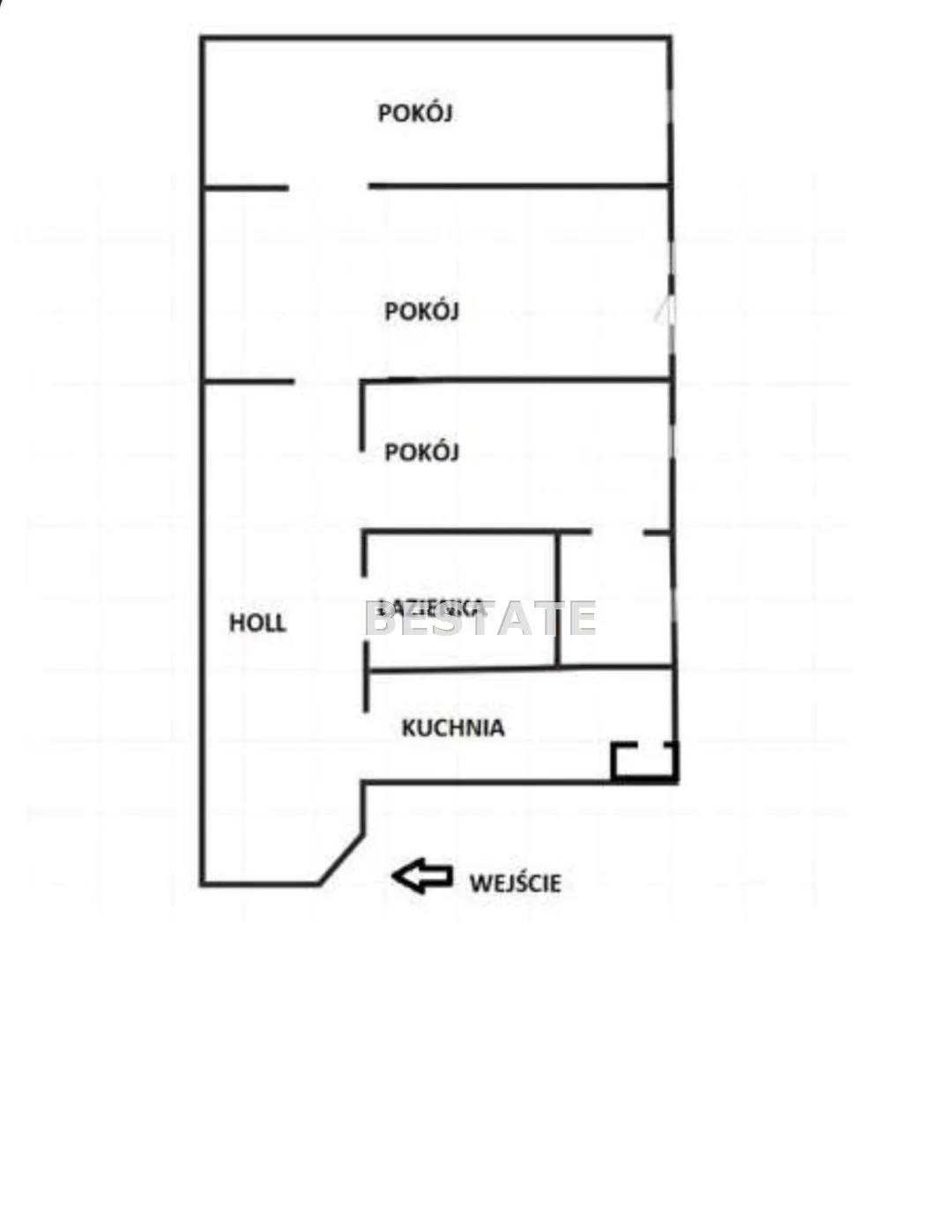 3 pokoje, mieszkanie 77,59 m², piętro 2, oferta nr , BESP-MS-15051, Łódź, Śródmieście, Śródmieście