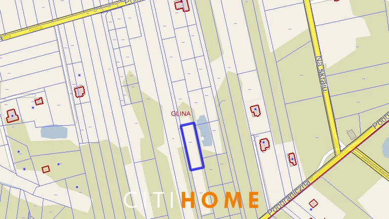 Działka 1 452,00 m², oferta nr , 6986/1969/OGS, Glina, Polna