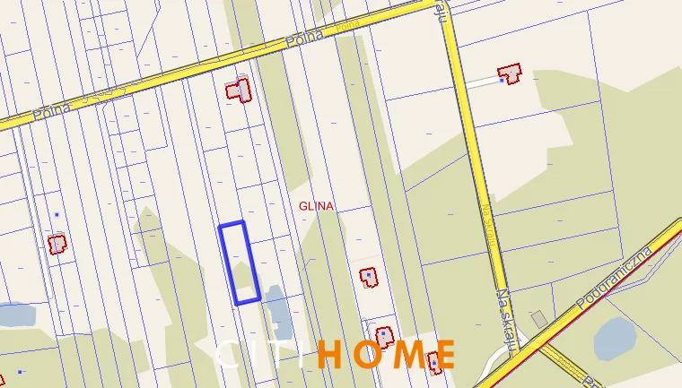 Działka 1 452,00 m², oferta nr , 6992/1969/OGS, Glina, Polna