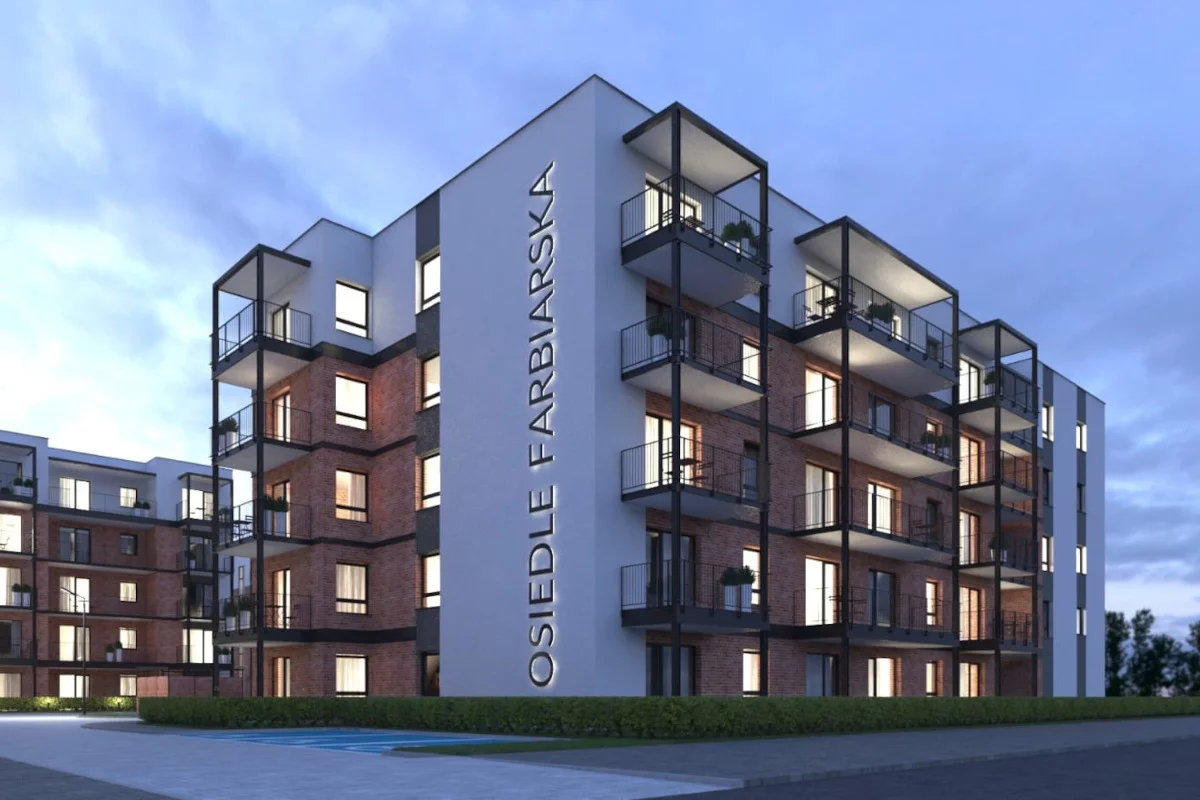 Apartamenty Osiedle Farbiarska Tomaszów Mazowiecki ul. Farbiarska 28, 32, 34