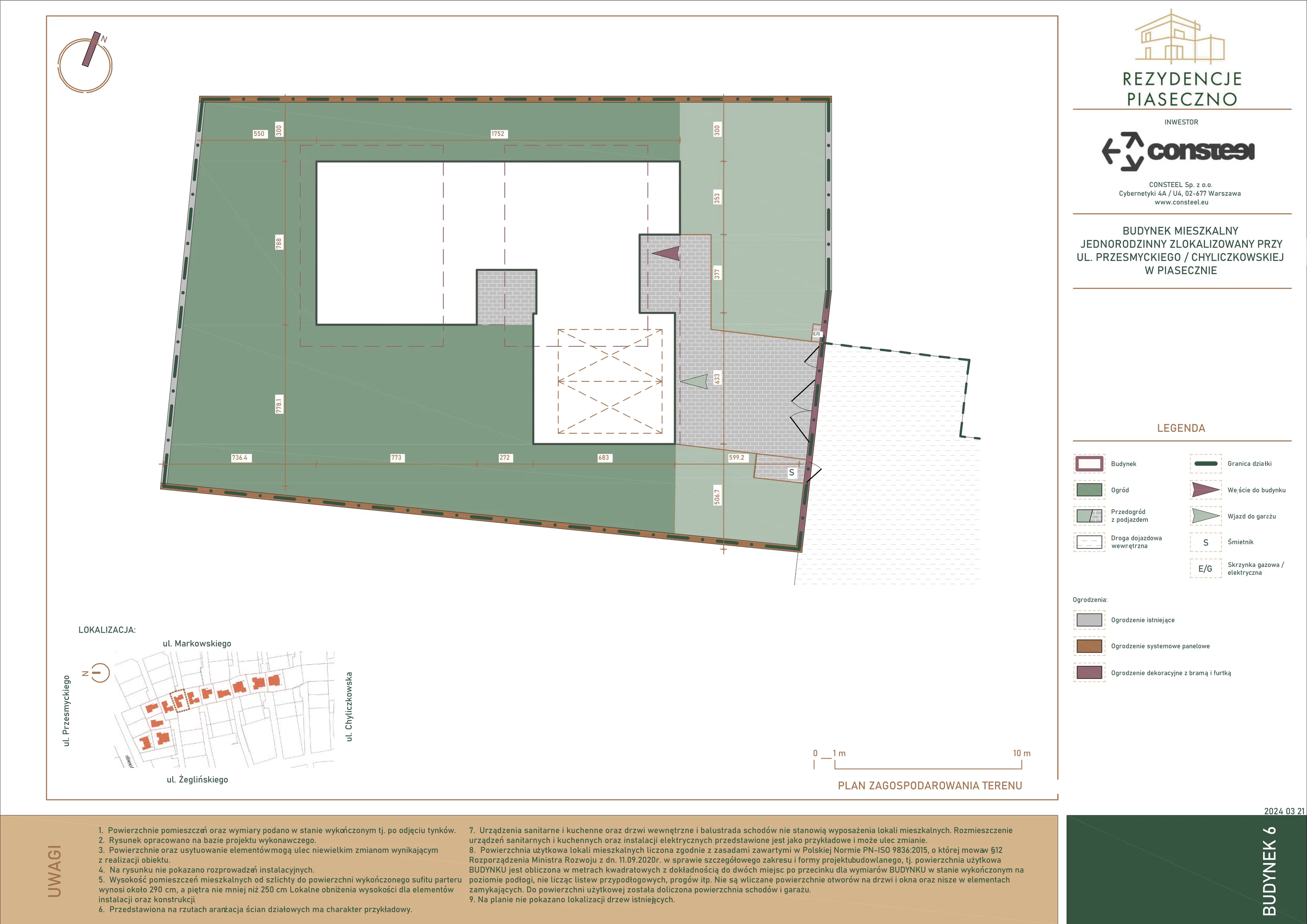 Dom 223,21 m², oferta nr 6, Rezydencje Piaseczno, Piaseczno, ul. Markowskiego/ Żeglińskiego 
