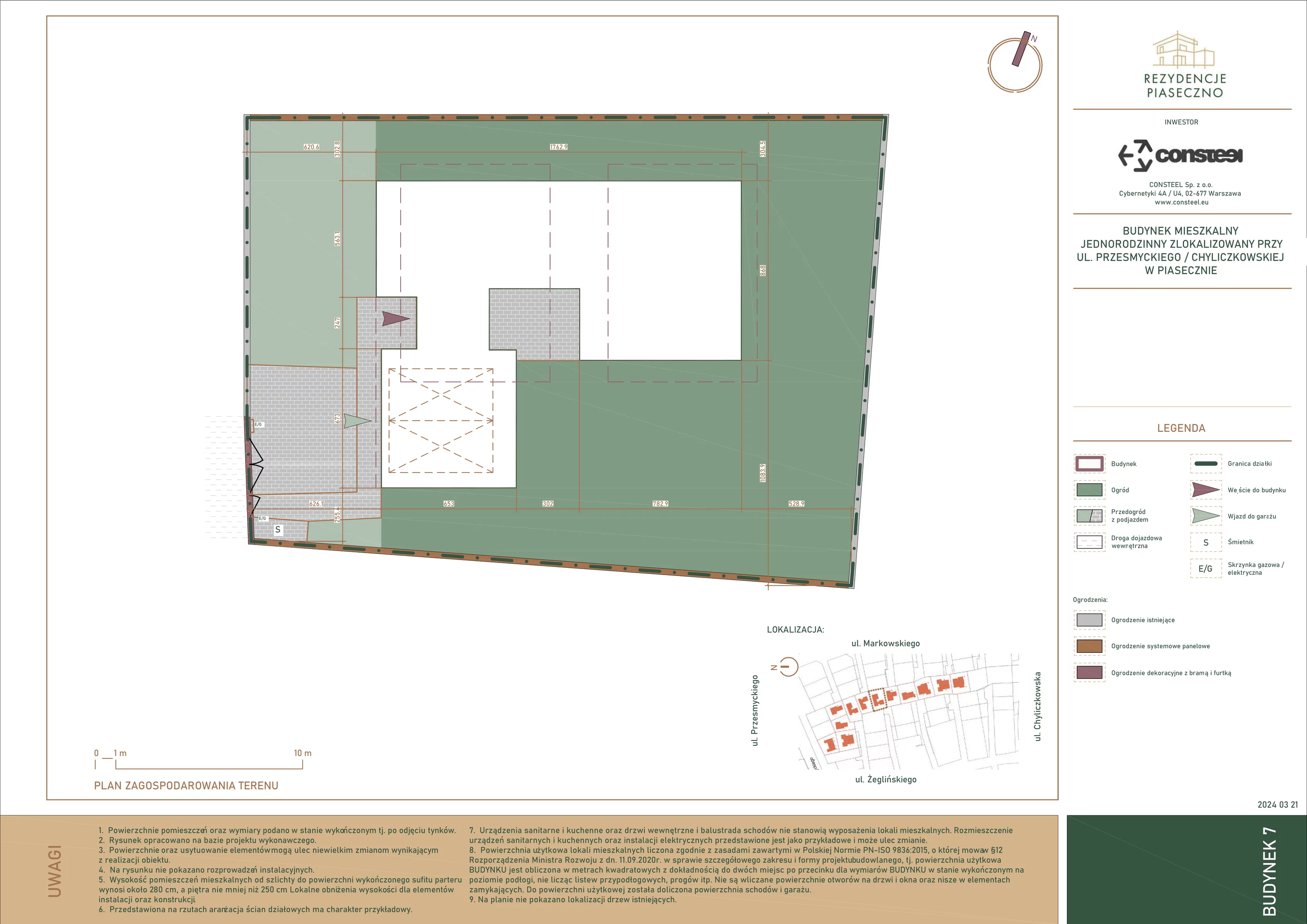 Dom 245,00 m², oferta nr 7, Rezydencje Piaseczno, Piaseczno, ul. Markowskiego/ Żeglińskiego 