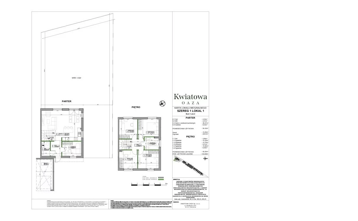 Dom 104,68 m², oferta nr , INVS-DS-104, Lesznowola