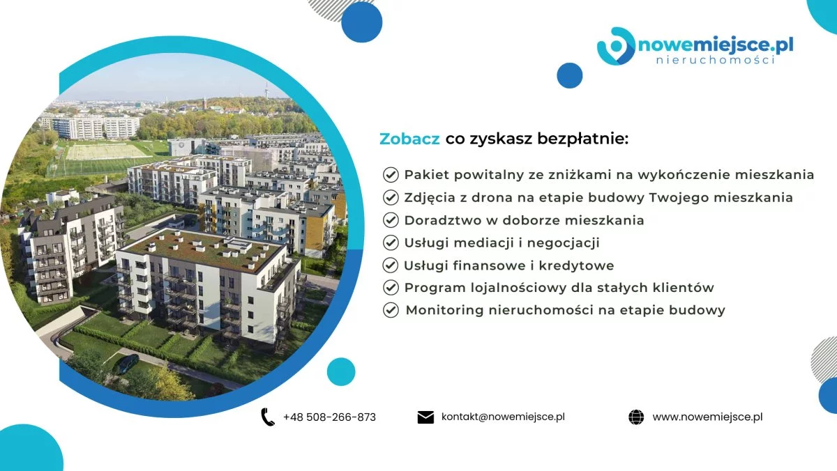 2 pokoje, mieszkanie 35,66 m², piętro 5, oferta nr , 158/NWM/MS-509, Kraków, Podgórze, Rydlówka