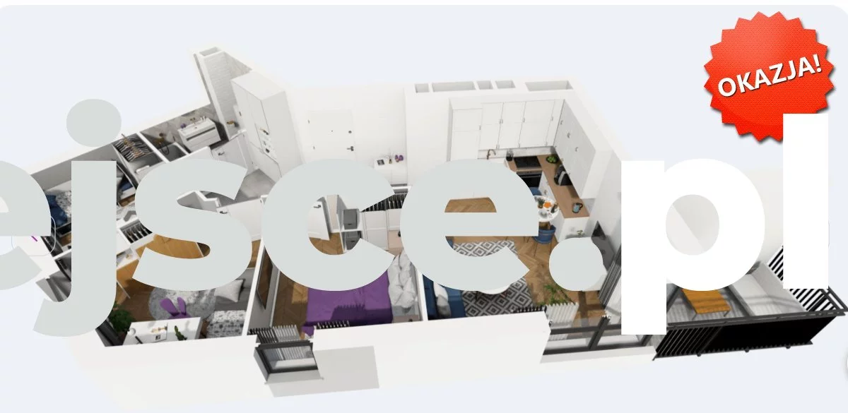 4 pokoje, mieszkanie 57,62 m², piętro 2, oferta nr , 2.A.2.06-365, Kraków, Podgórze, Rydlówka