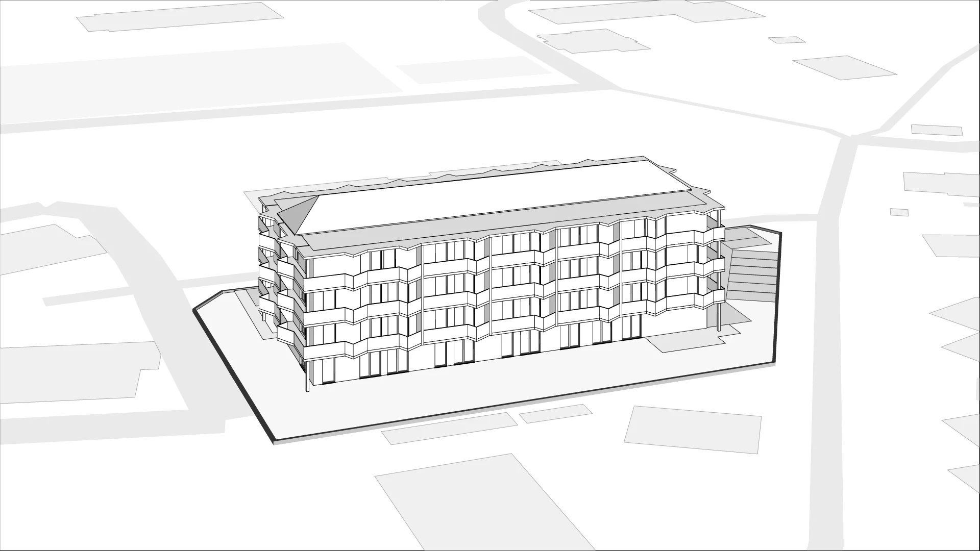 Wirtualna makieta 3D apartamentu inwestycyjnego 38.44 m², 2.5