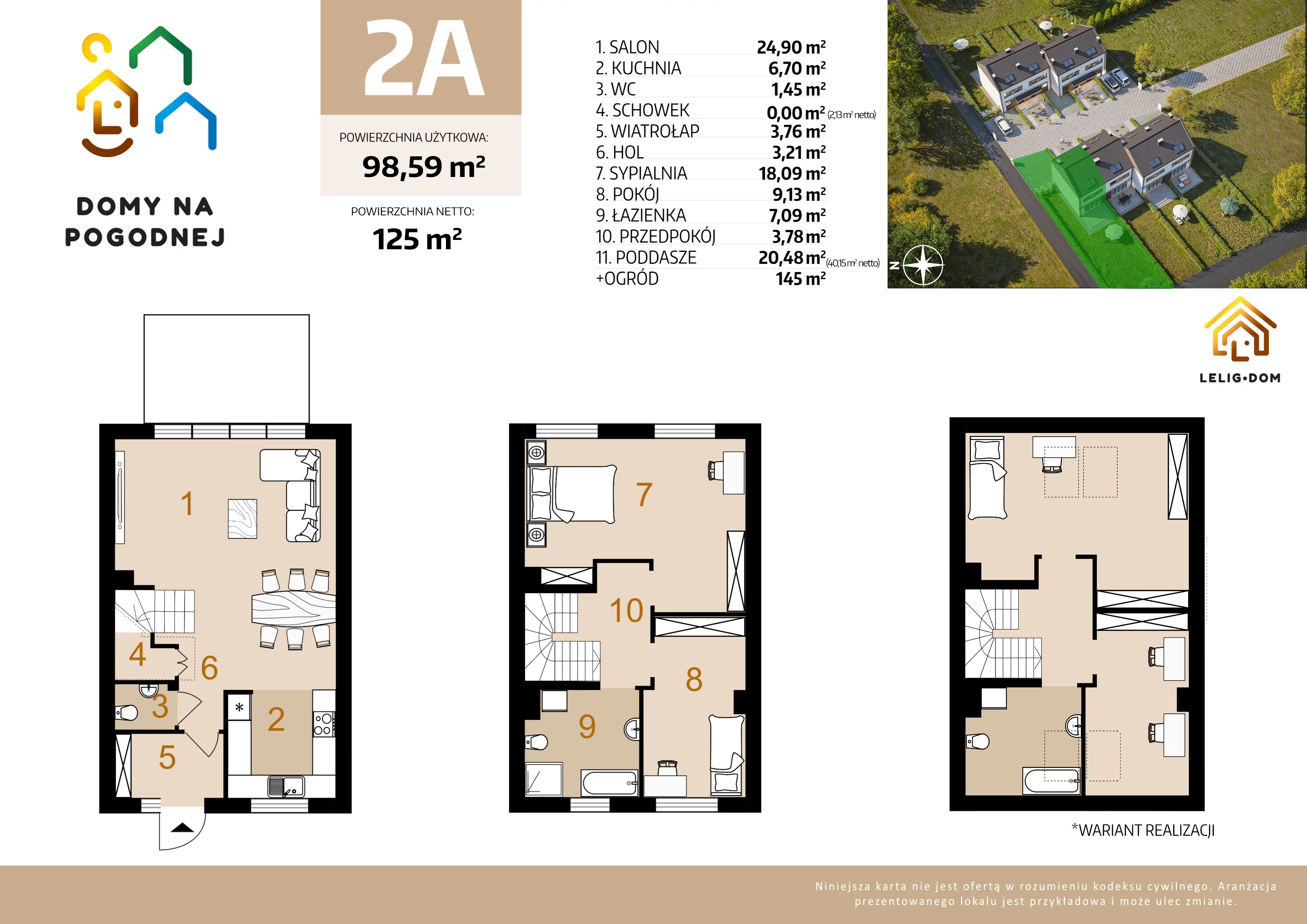 Dom 125,00 m², oferta nr , 10246416, Groblice, Pogodna