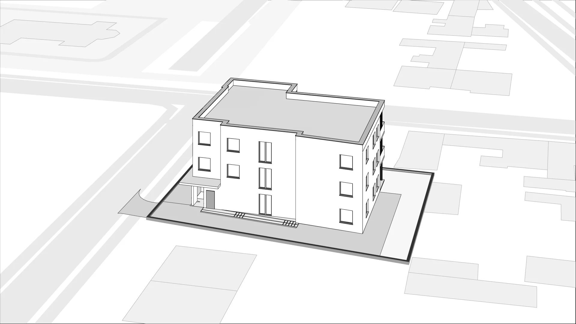 Wirtualna makieta 3D mieszkania 34.3 m², M5