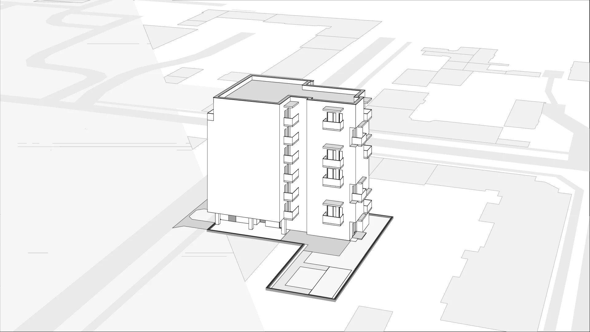Wirtualna makieta 3D mieszkania 25.82 m², 30
