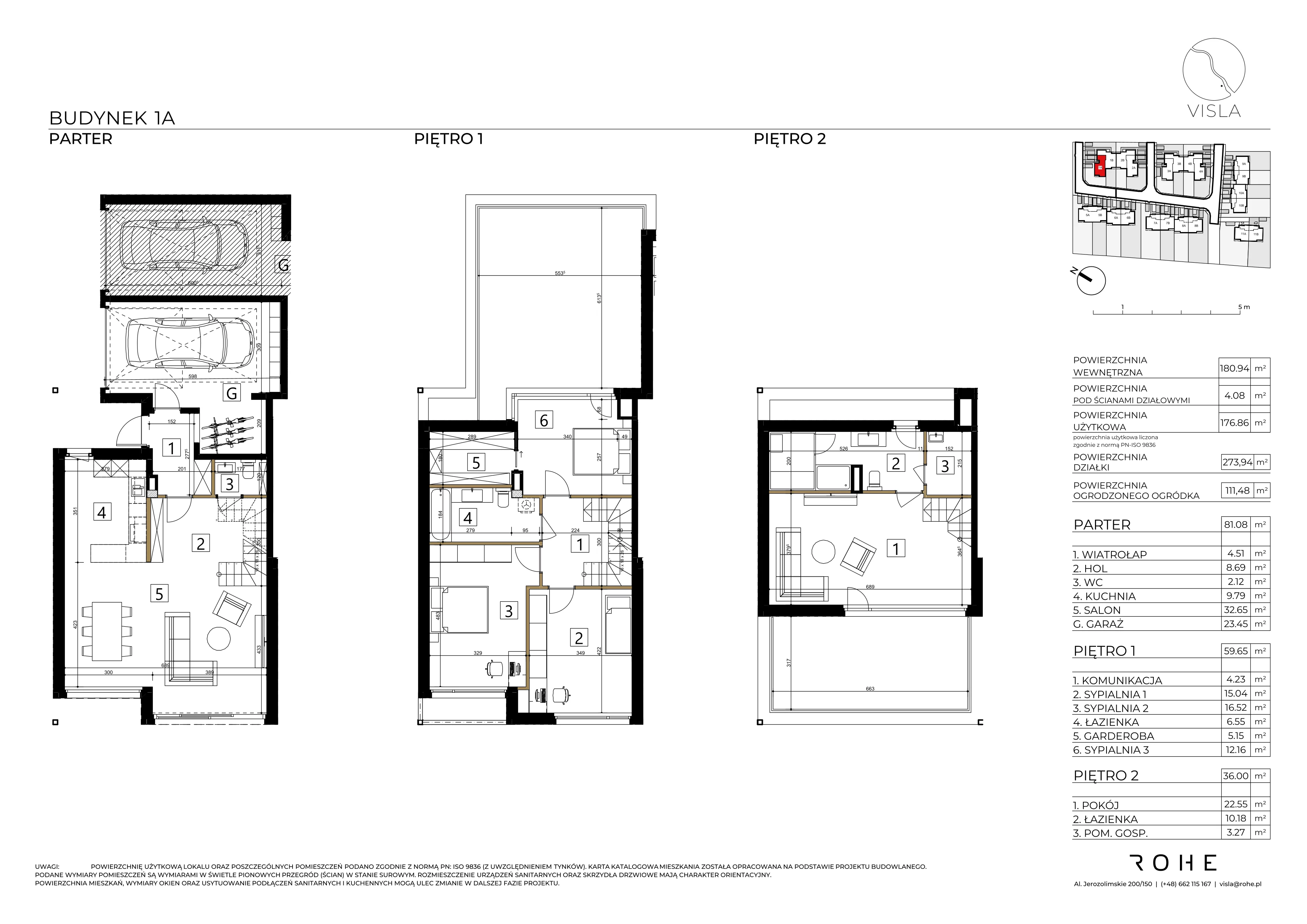 Dom 176,86 m², oferta nr 1A, Visla, Warszawa, Wilanów, Zawady, ul. Wał Zawadowski