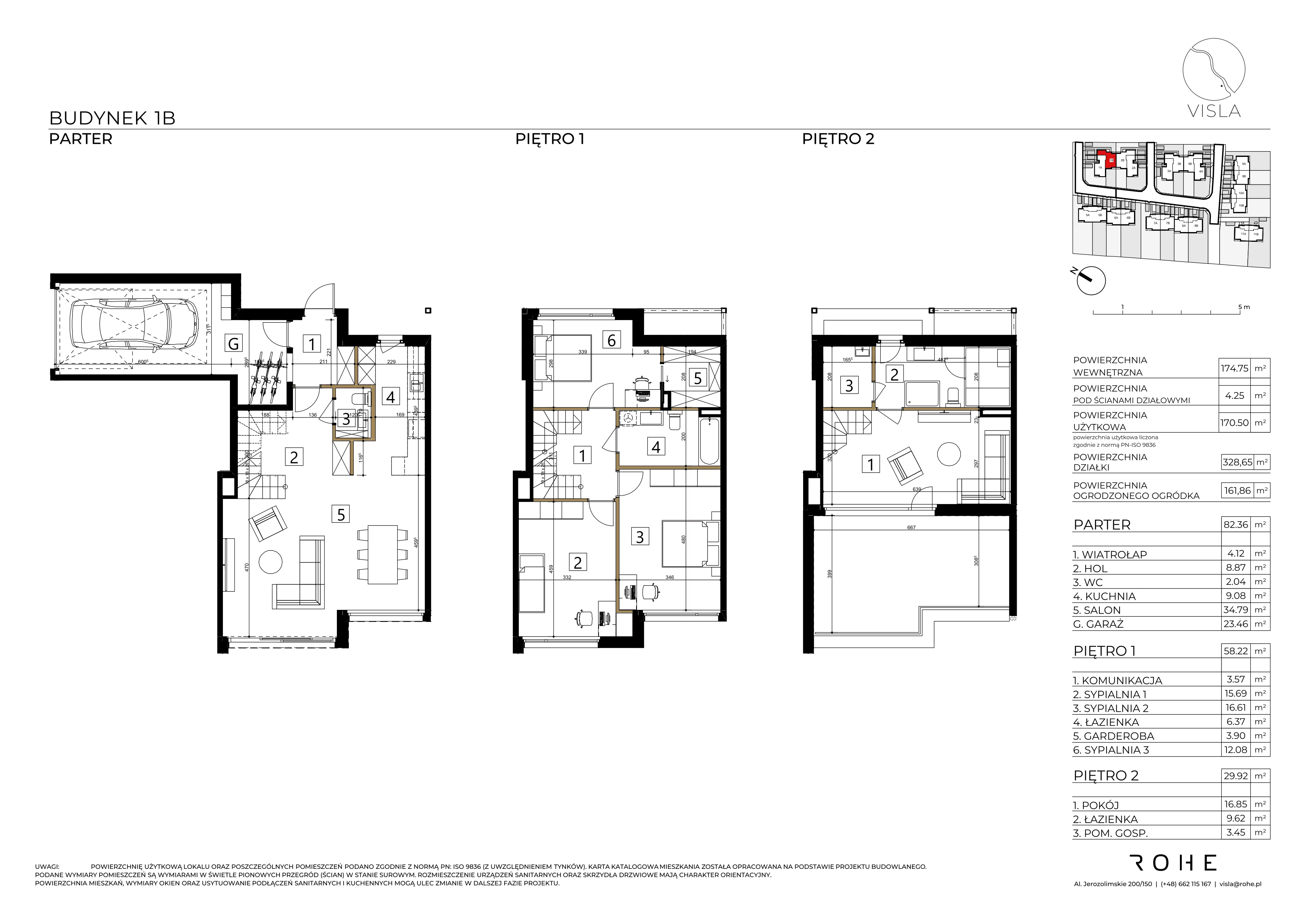 Dom 170,50 m², oferta nr 1B, Visla, Warszawa, Wilanów, Zawady, ul. Wał Zawadowski