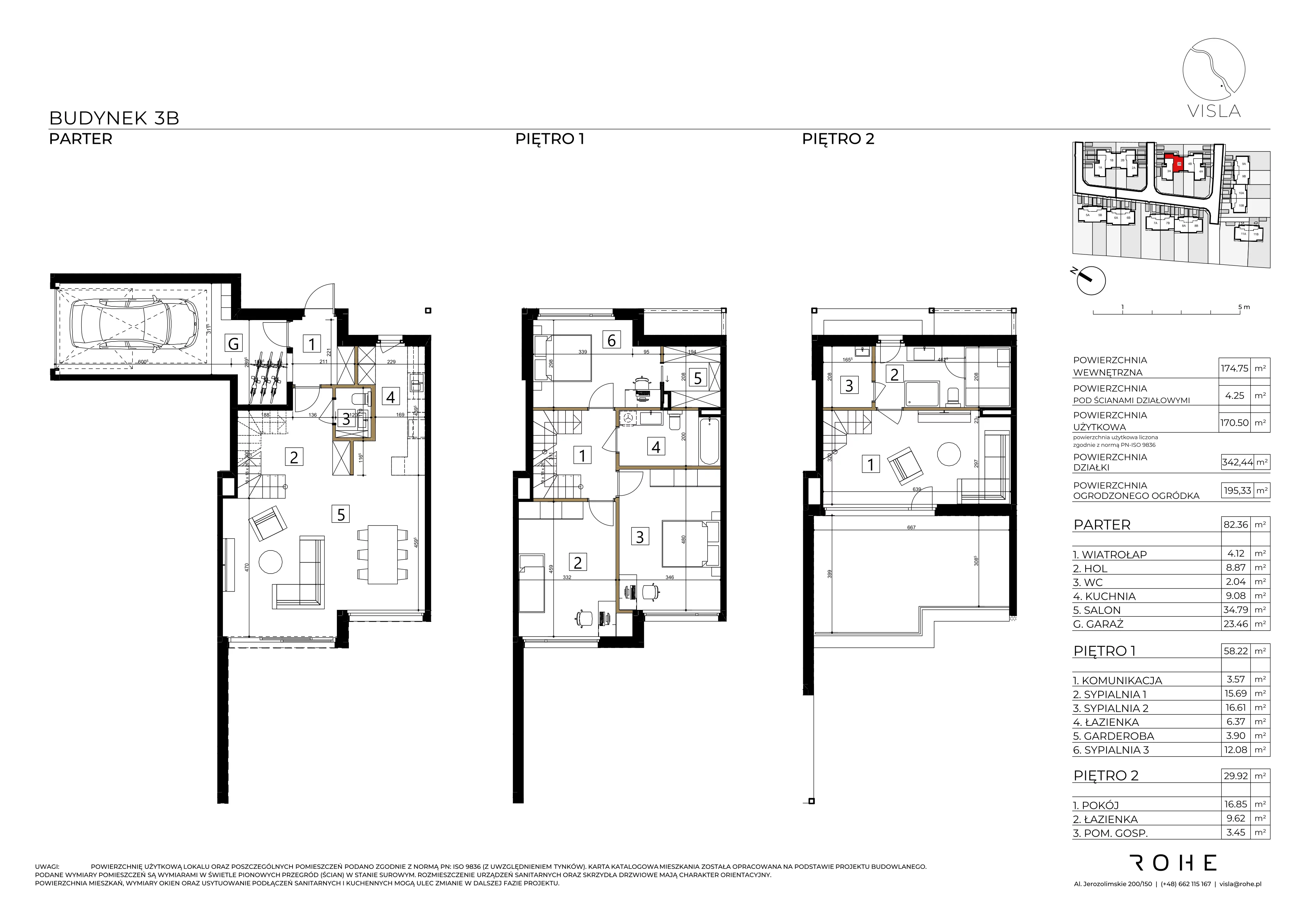 Dom 170,50 m², oferta nr 3B, Visla, Warszawa, Wilanów, Zawady, ul. Wał Zawadowski
