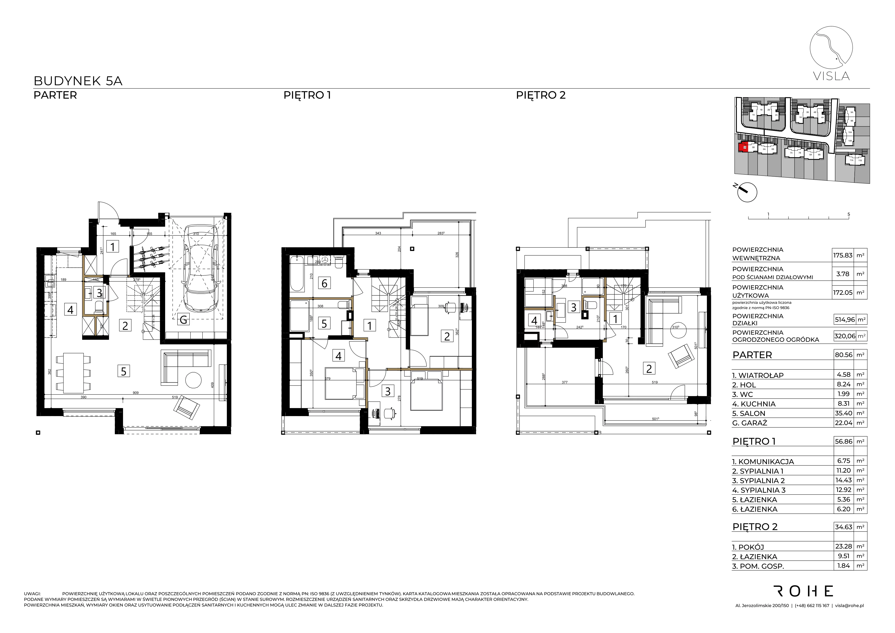 Dom 172,05 m², oferta nr 5A, Visla, Warszawa, Wilanów, Zawady, ul. Wał Zawadowski