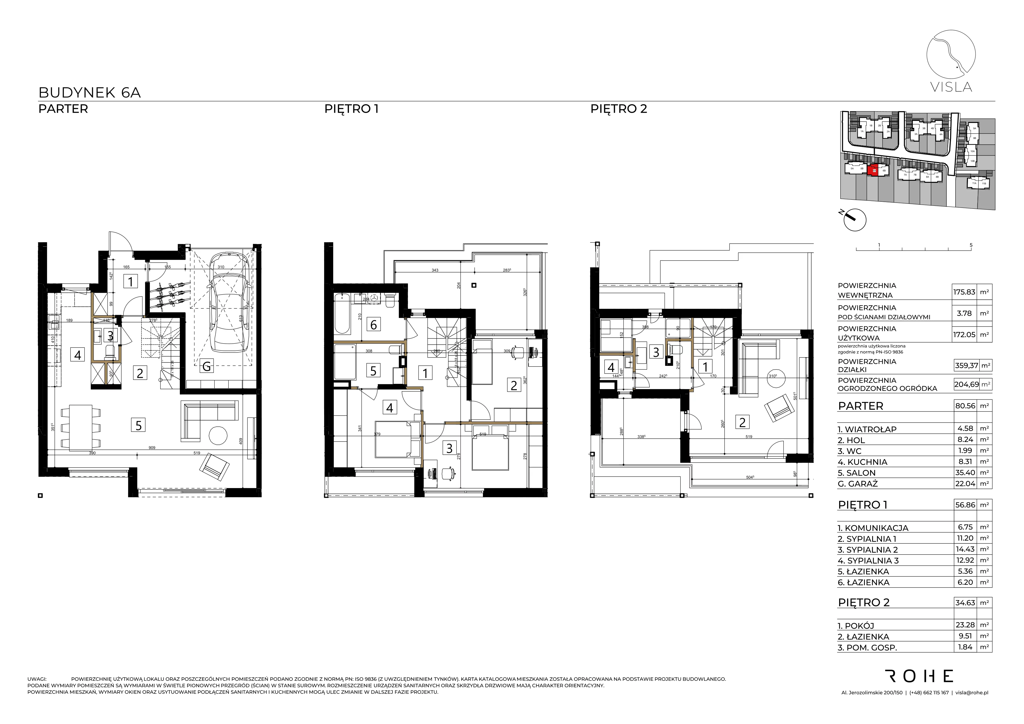 Dom 172,05 m², oferta nr 6A, Visla, Warszawa, Wilanów, Zawady, ul. Wał Zawadowski