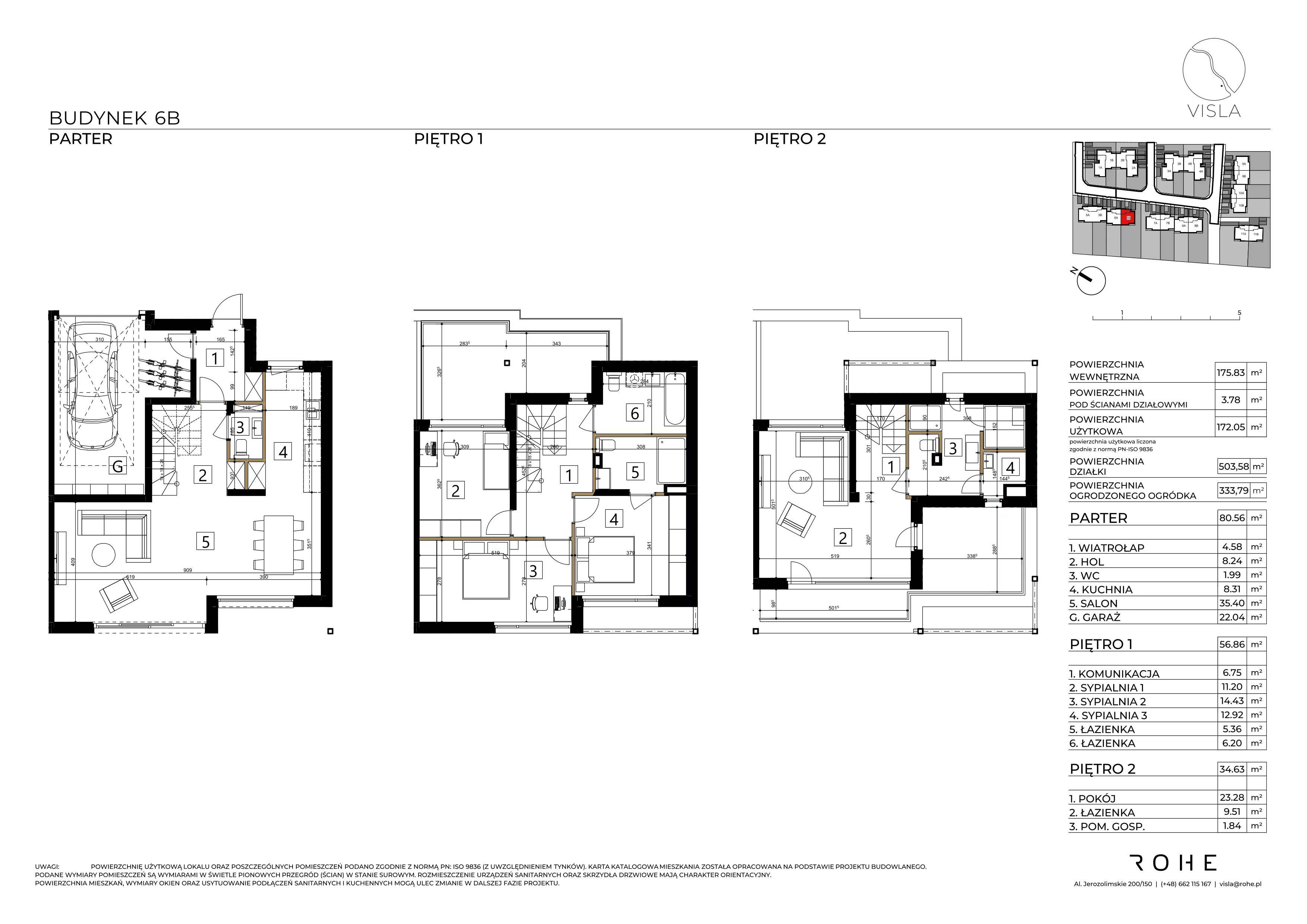 Dom 172,05 m², oferta nr 6B, Visla, Warszawa, Wilanów, Zawady, ul. Wał Zawadowski