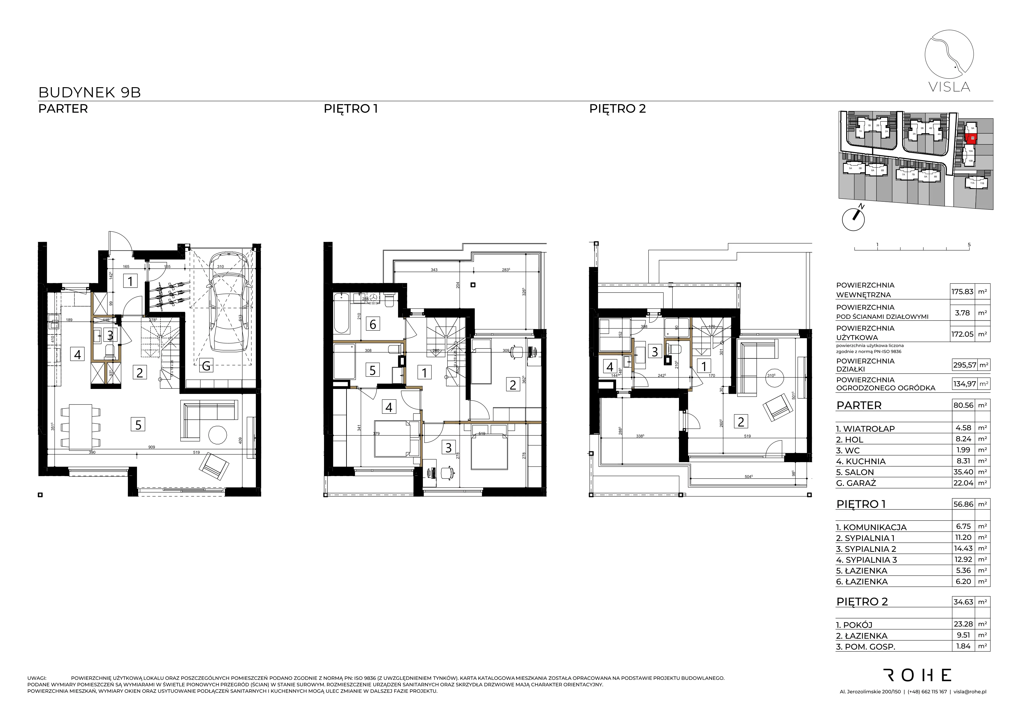 Dom 172,05 m², oferta nr 9B, Visla, Warszawa, Wilanów, Zawady, ul. Wał Zawadowski