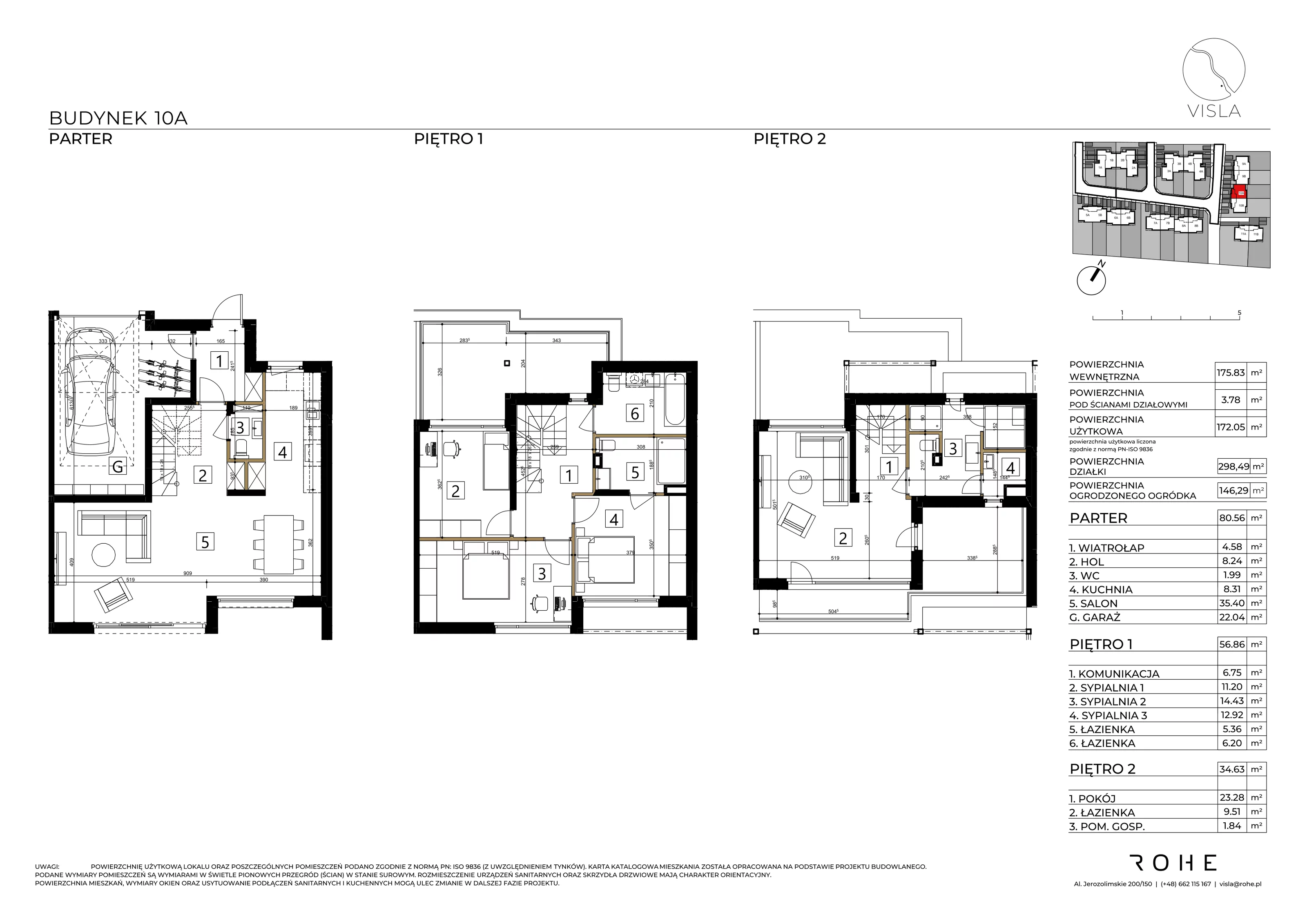 Dom 172,05 m², oferta nr 10A, Visla, Warszawa, Wilanów, Zawady, ul. Wał Zawadowski